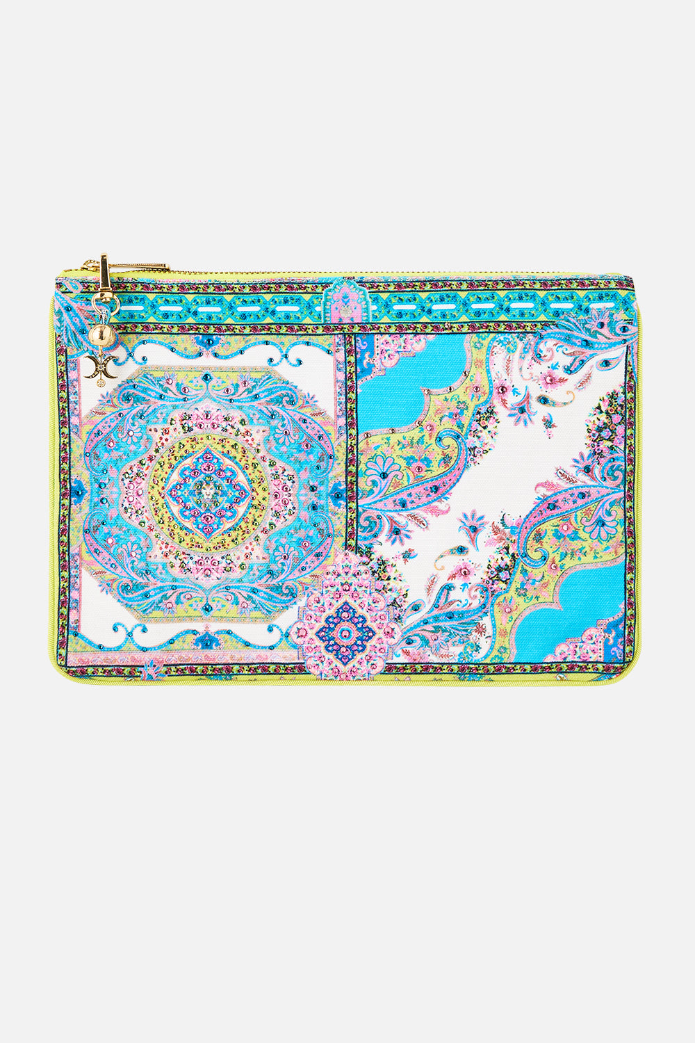 SMALL CANVAS CLUTCH MAGIC CARPET RIDE