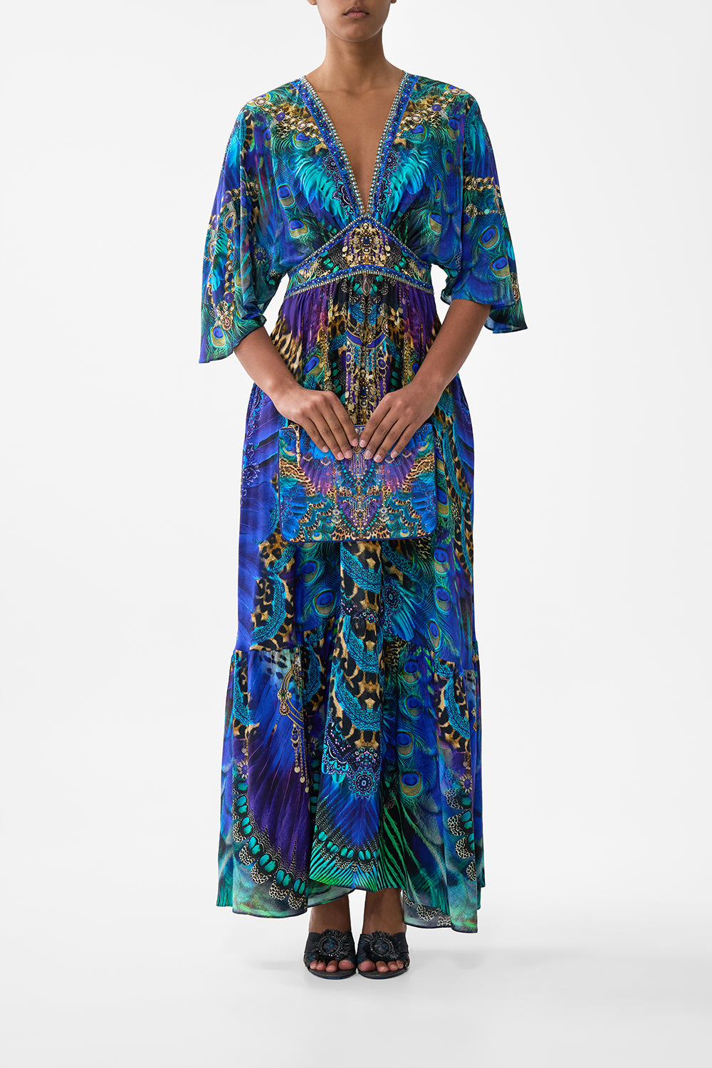 SMALL CANVAS CLUTCH COSMIC ZOOLOGY