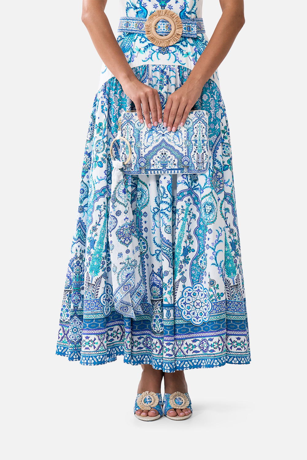 RING SCARF CLUTCH ISNIK LULLABY