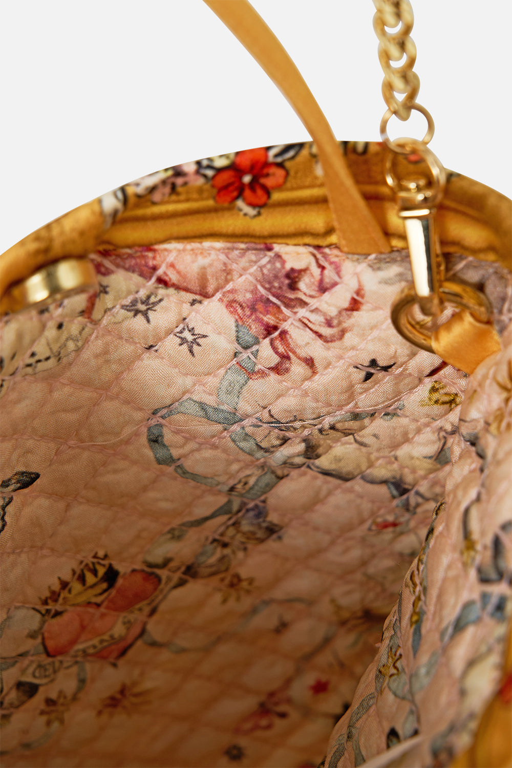 The CAMILLA EMBELLISHED MINI TOTE WITH CHAIN STRAP HOUSE OF HOROSCOPES