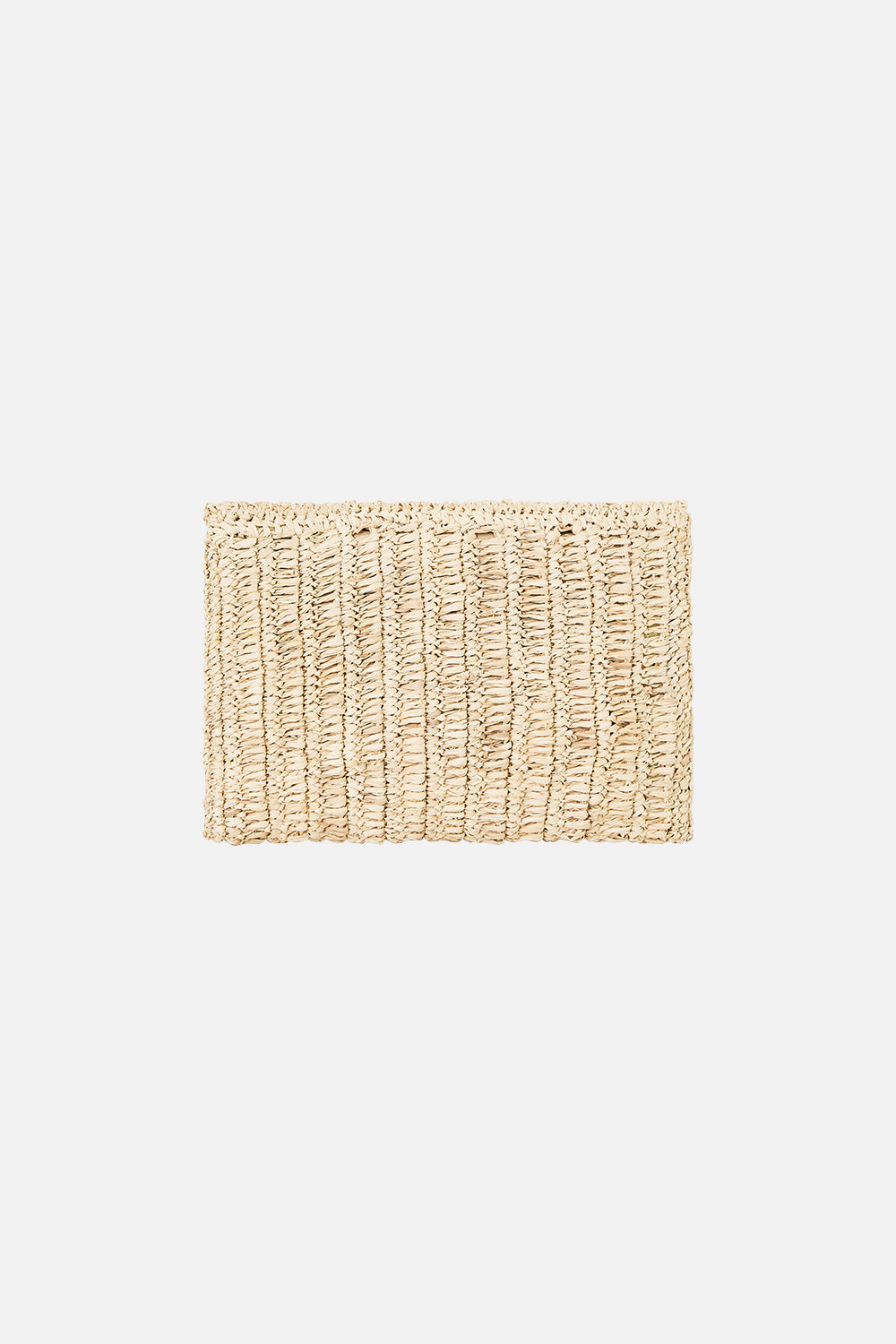 The CAMILLA RAFFIA CLUTCH NOTES FROM THE ROAD