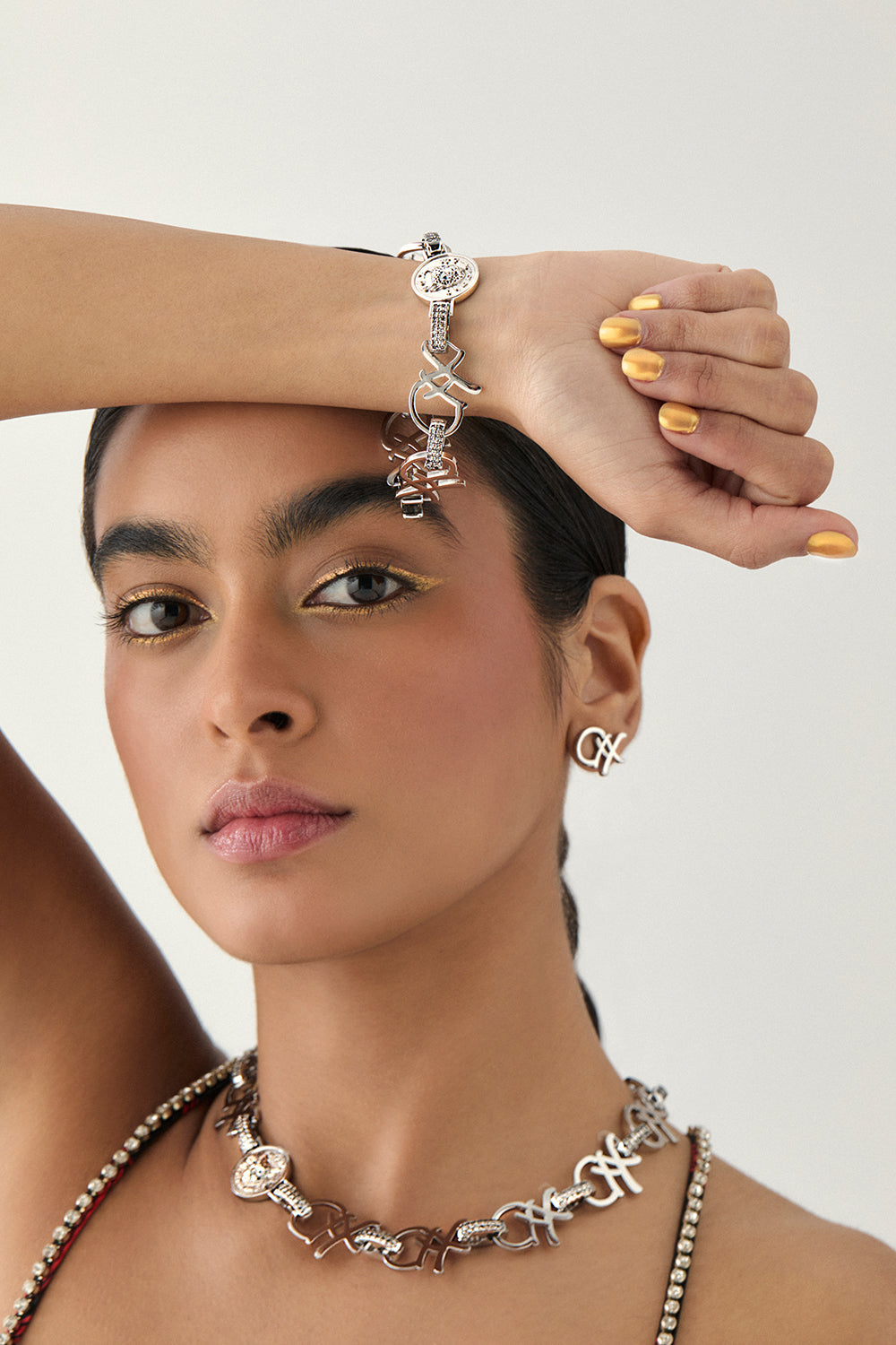 The CAMILLA FIERCE FOLKLORE COIN BRACELET SILVER