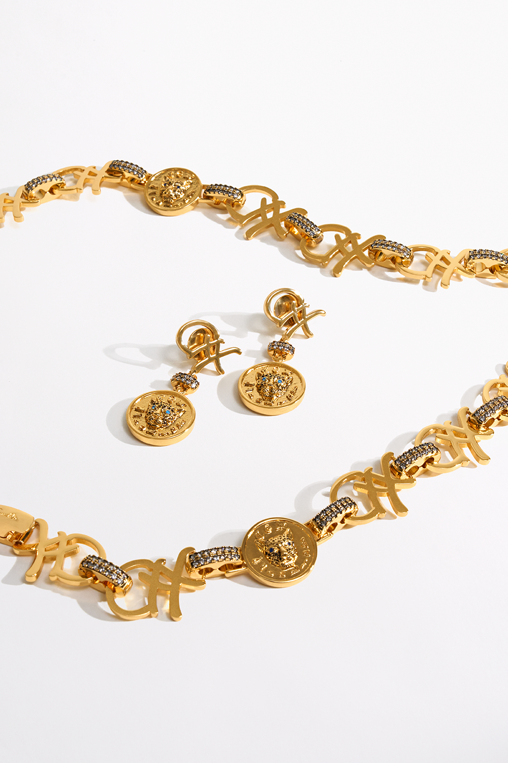 The CAMILLA FIERCE FOLKLORE COIN NECKLACE GOLD