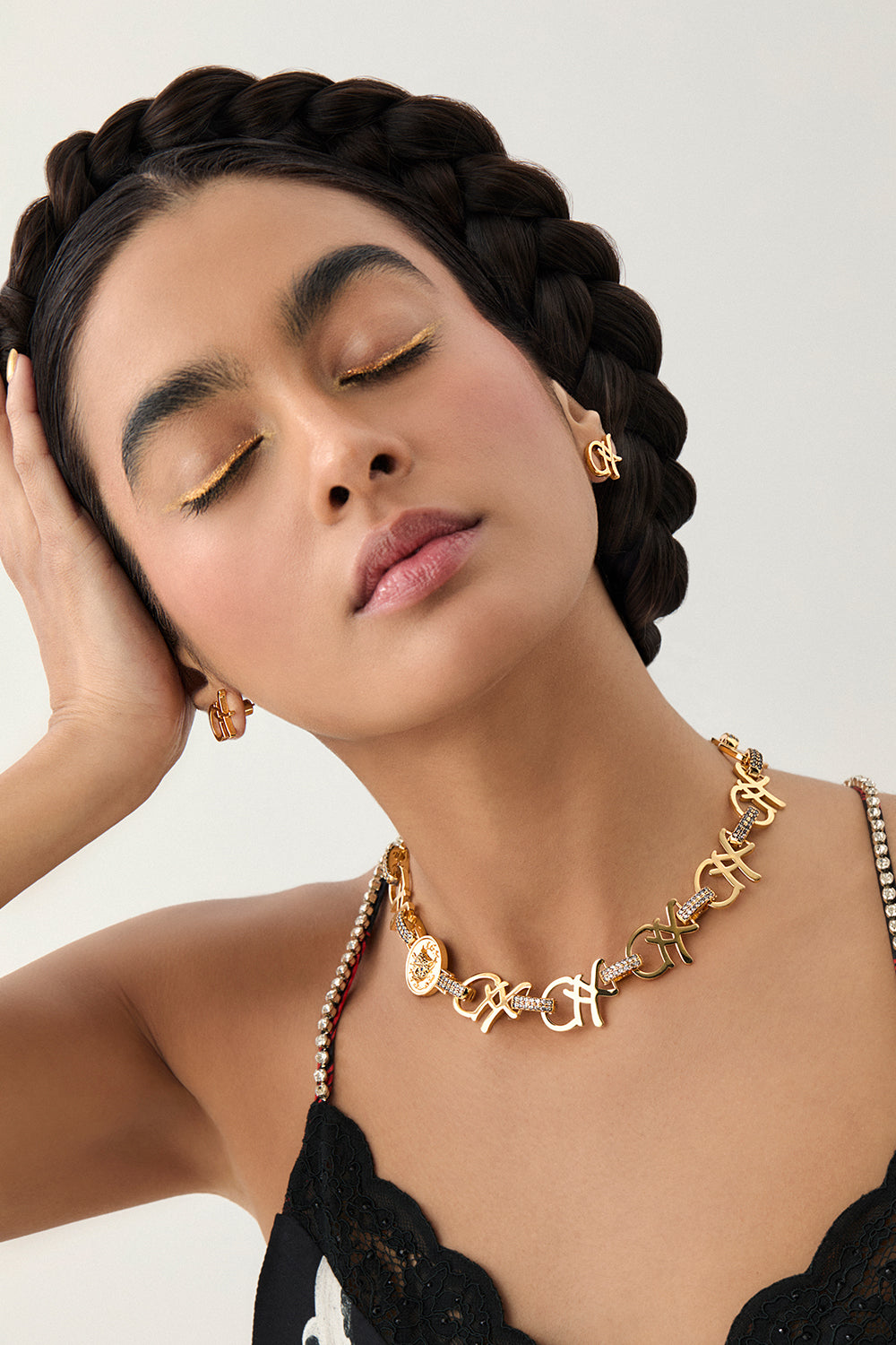 The CAMILLA FIERCE FOLKLORE COIN NECKLACE GOLD