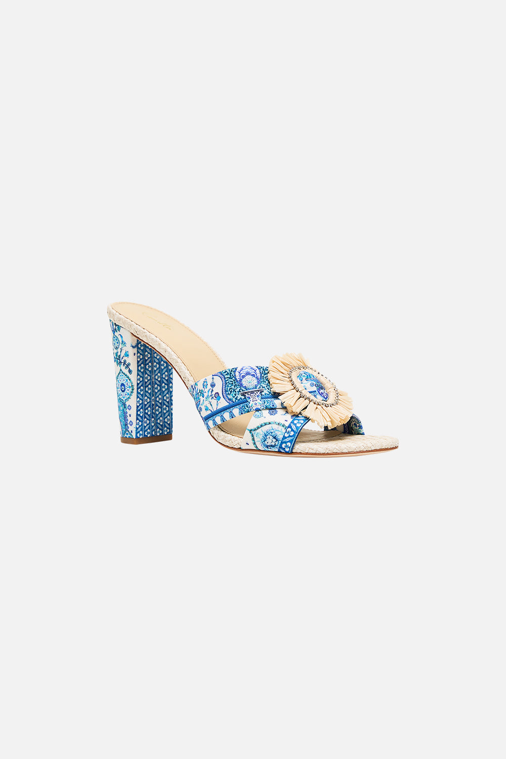 Isnik Lullaby Azra Block Heel Mule | CAMILLA AU – CAMILLA