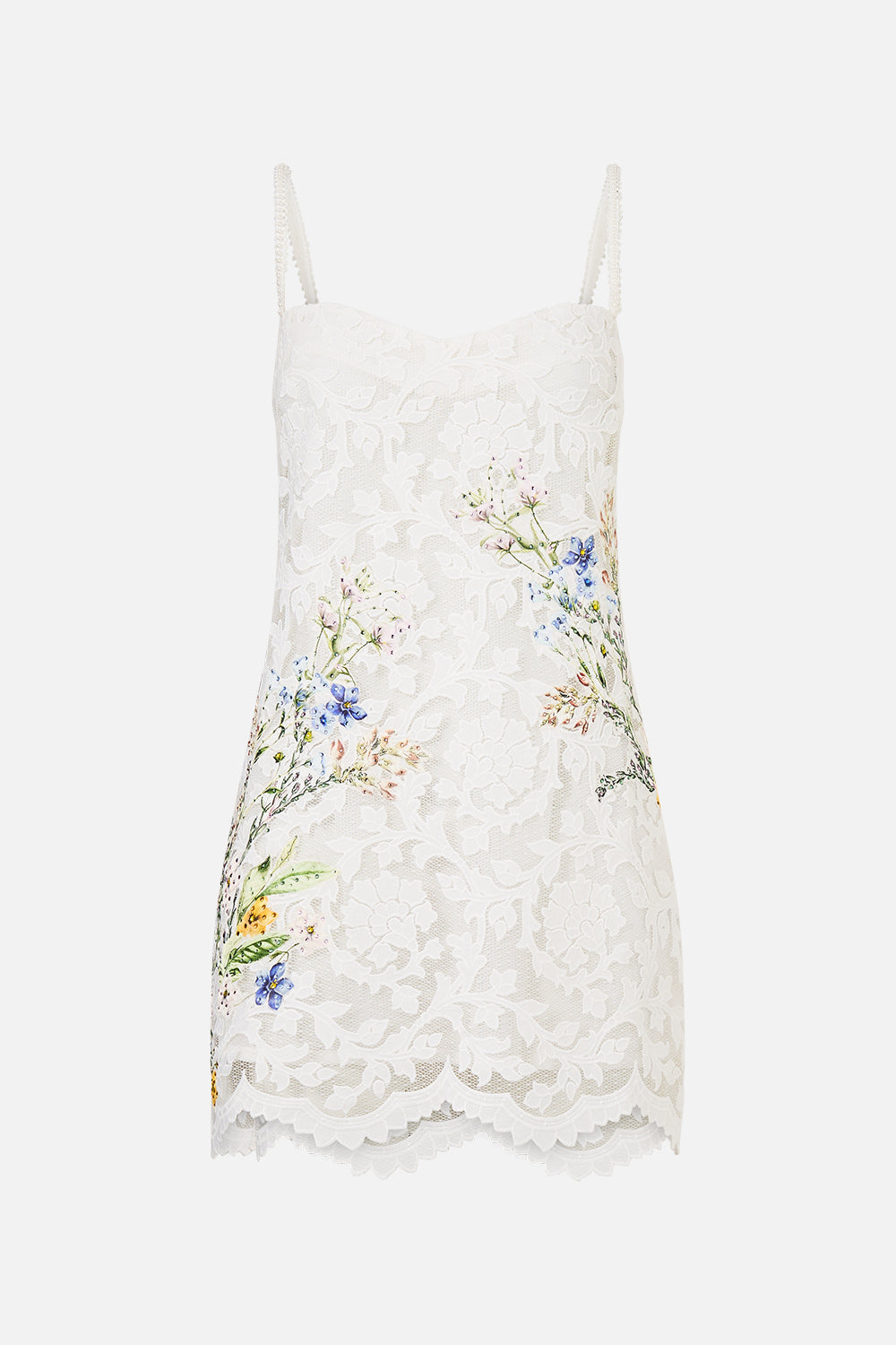 The CAMILLA Minimal Shift Dress in our Dressing Room Drama print.