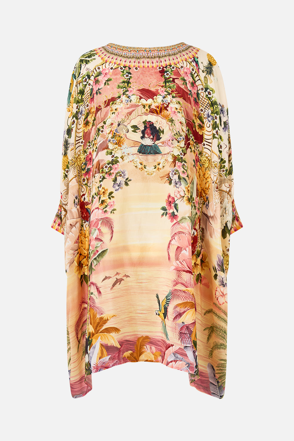 SHORT KAFTAN WITH CUFF WELCOME TO THE WHITE LOTUS