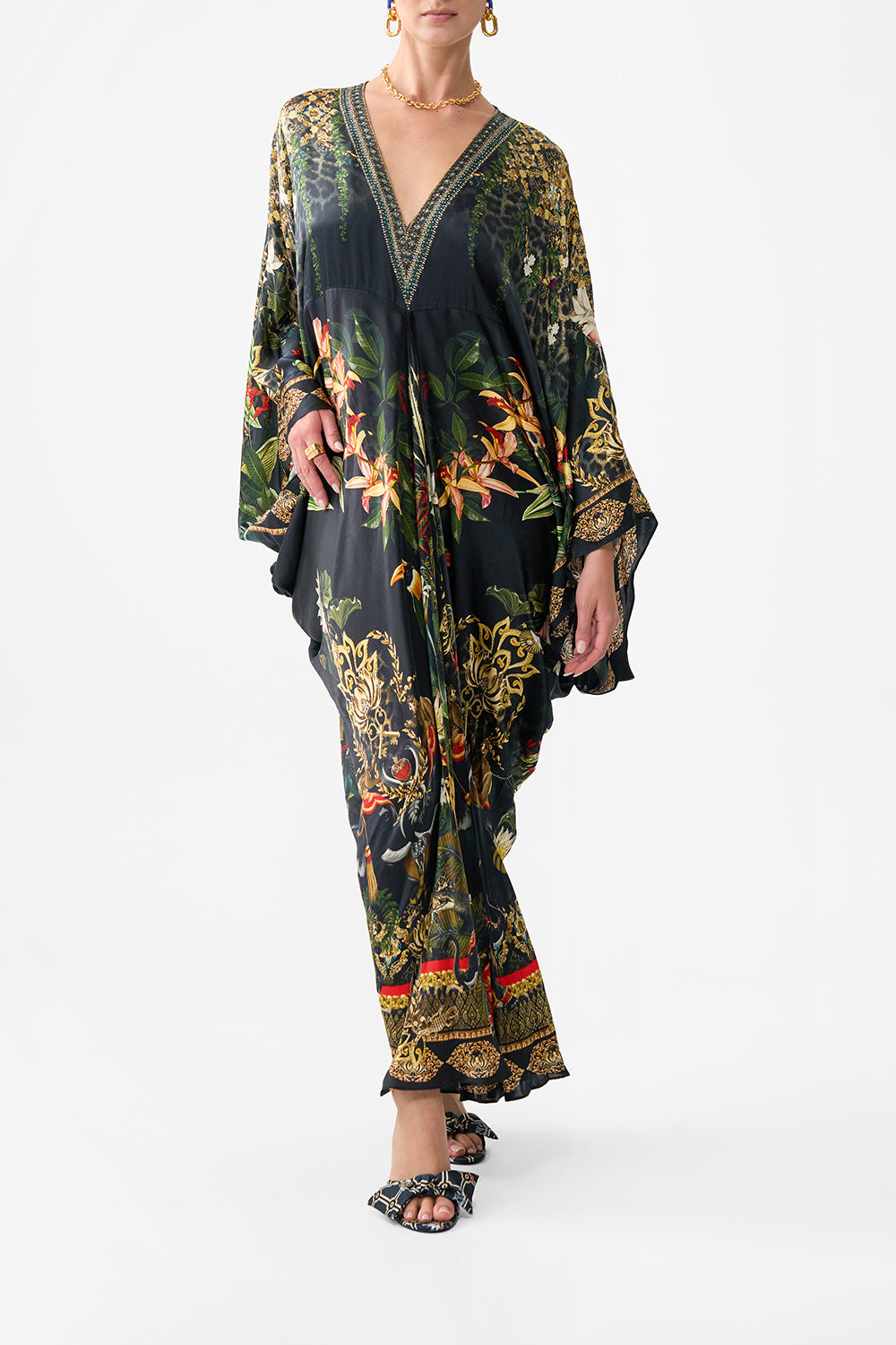 T SHAPE LONG KAFTAN READY FOR MY WELCOME DRINK