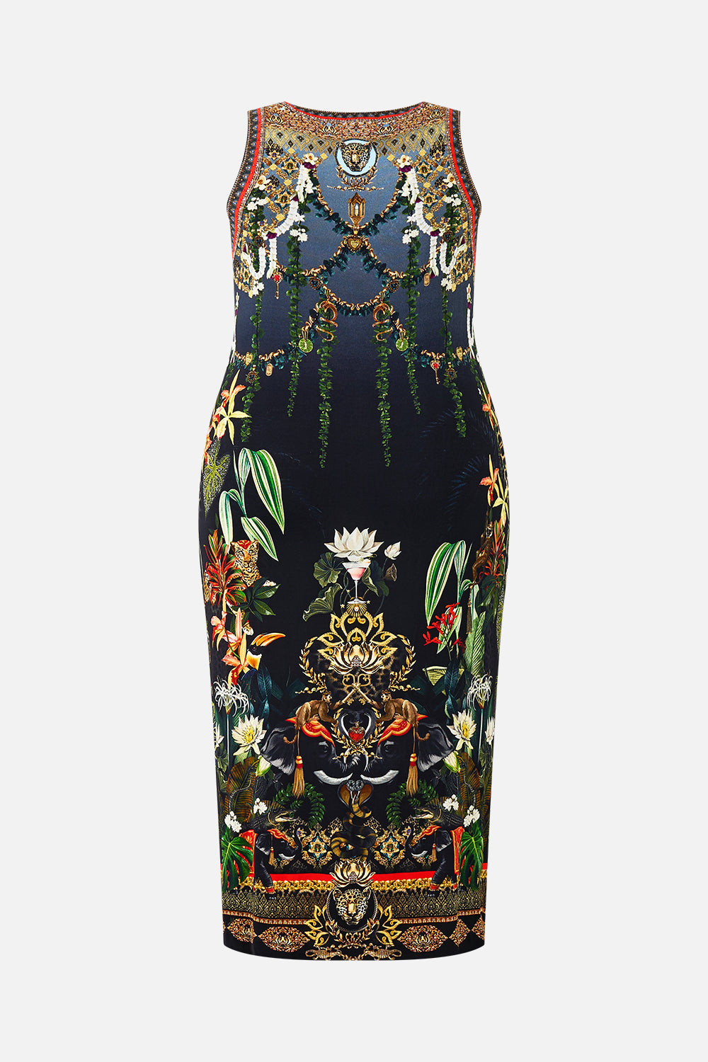 JERSEY TANK DRESS READY FOR MY WELCOME DRINK