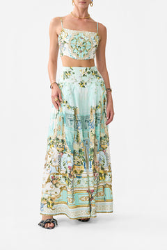 CORSET CROP TOP VENUS ON A VESPA