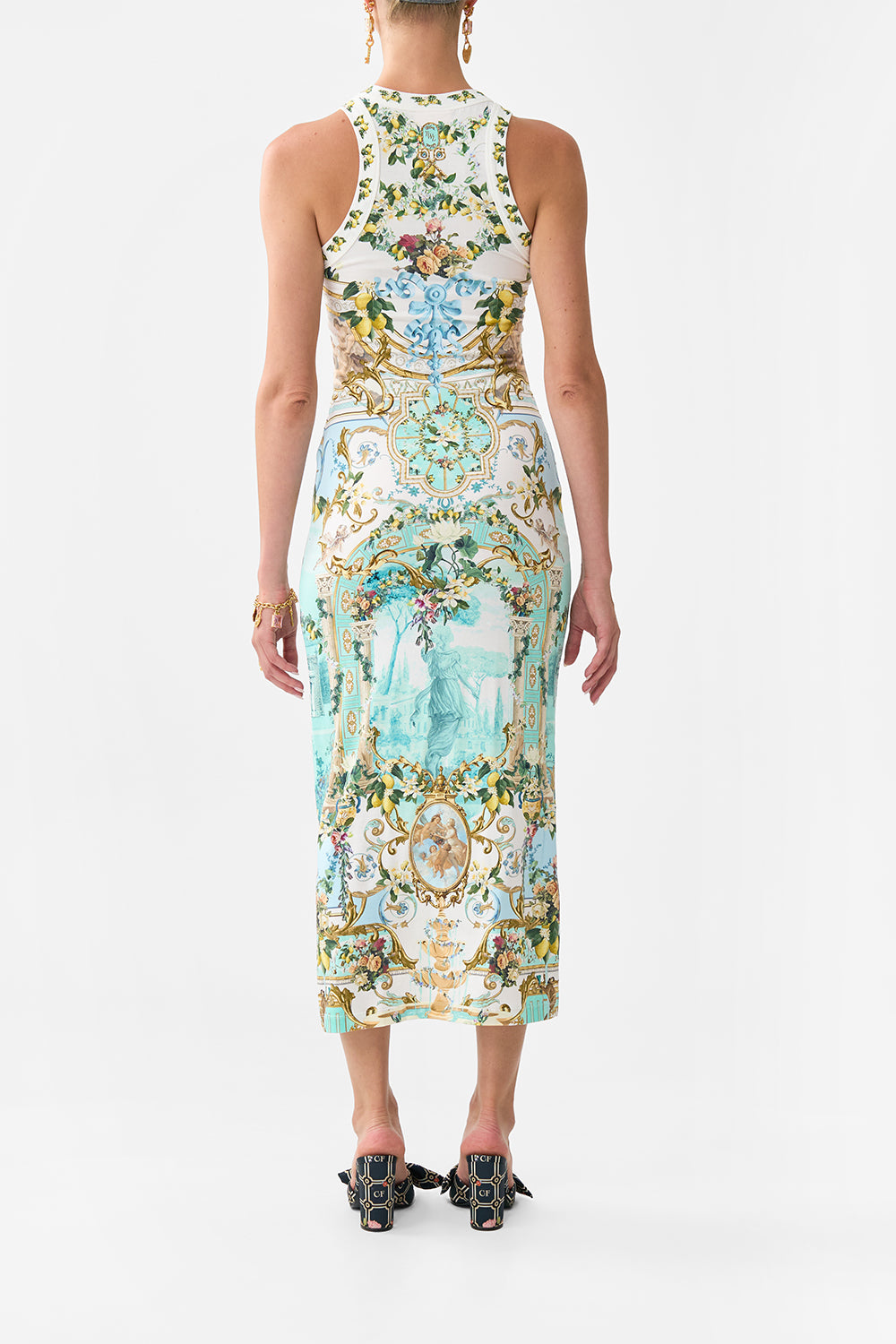 JERSEY TANK DRESS VENUS ON A VESPA