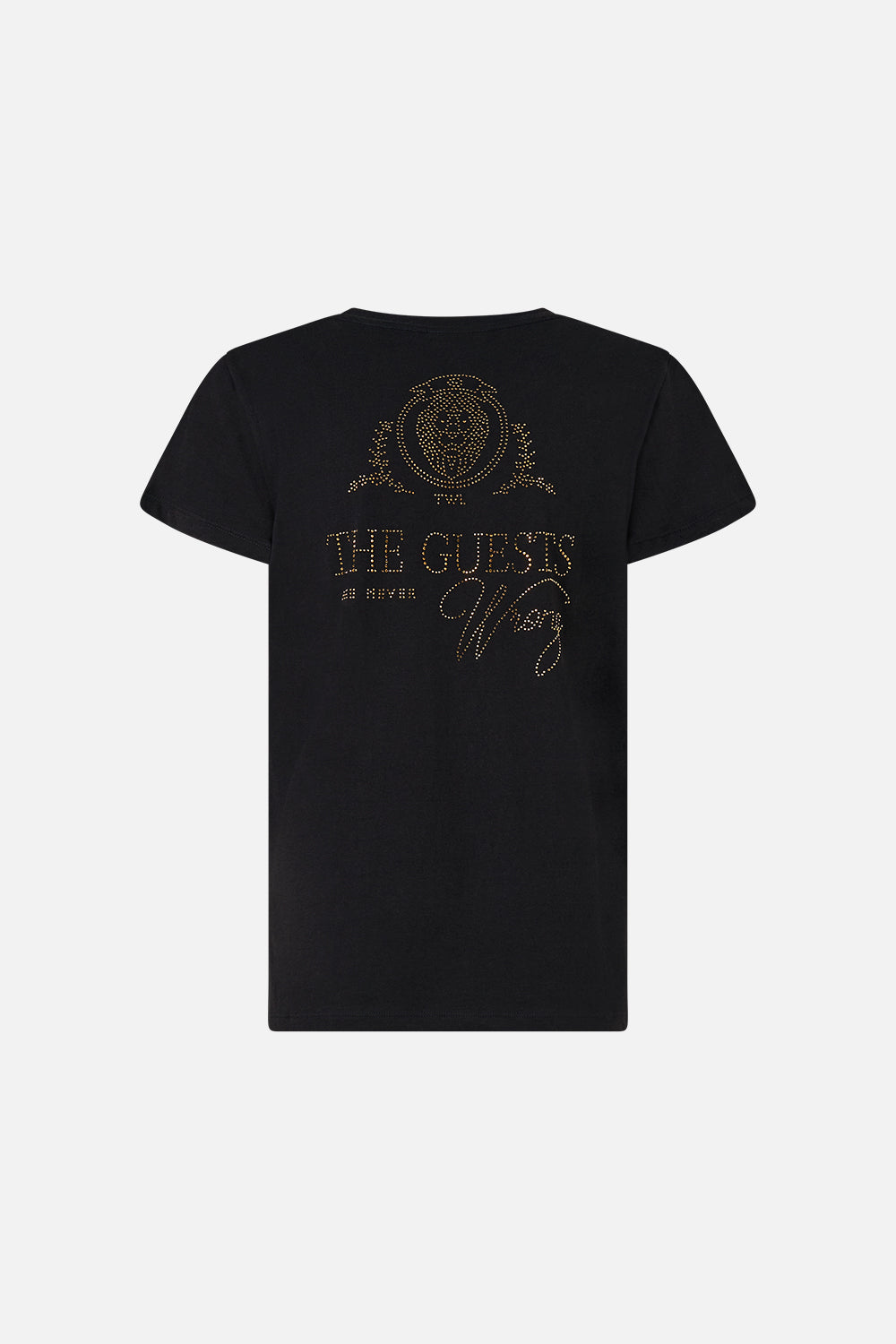 SLIM FIT ROUND NECK T-SHIRT READY FOR MY WELCOME DRINK