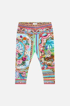 The CAMILLA Babies Leggings With Elastic Waist in our Spirit Of Santa Maria print.
