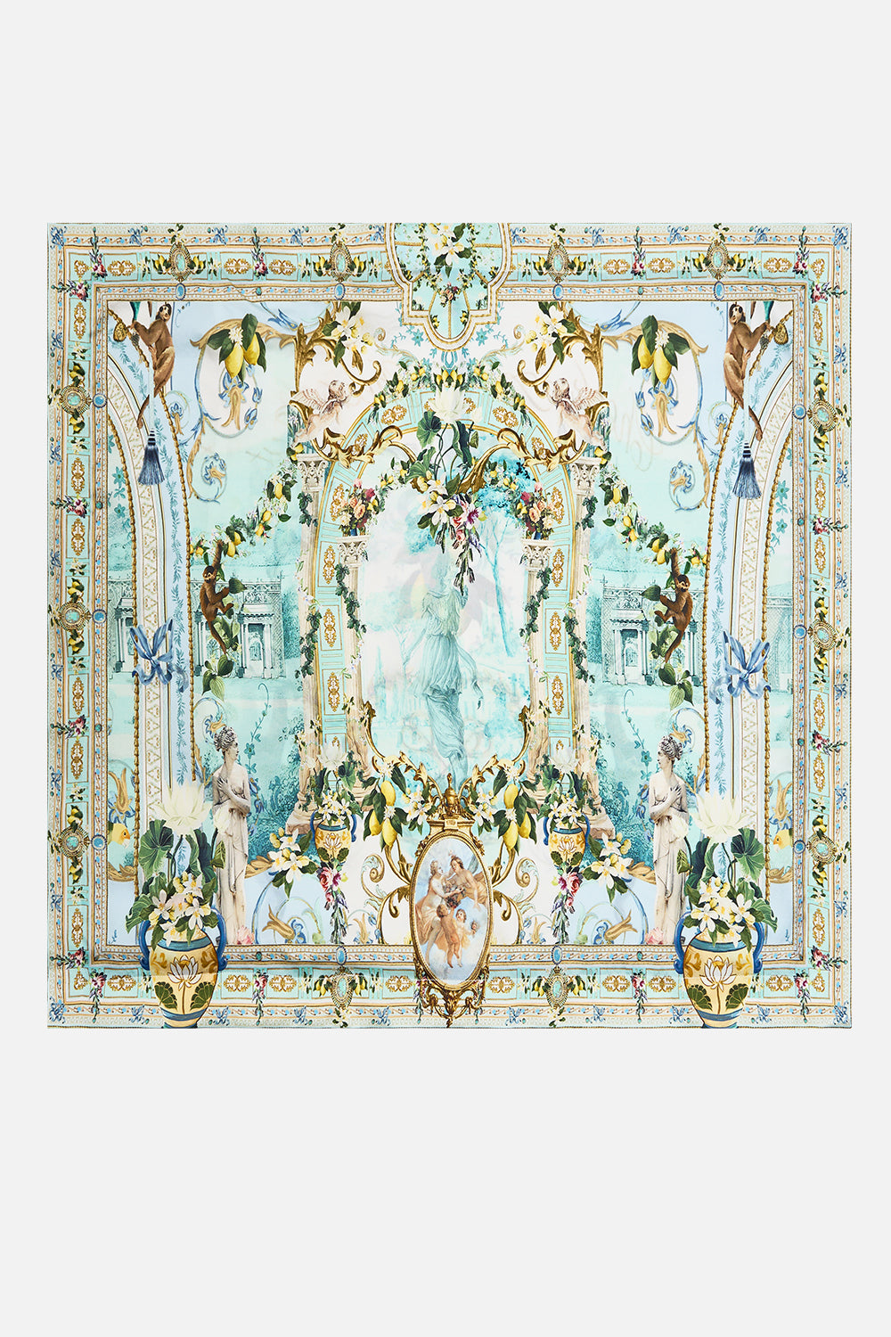 EYE MASK WITH TASSELS AND PILLOW CASE VENUS ON A VESPA