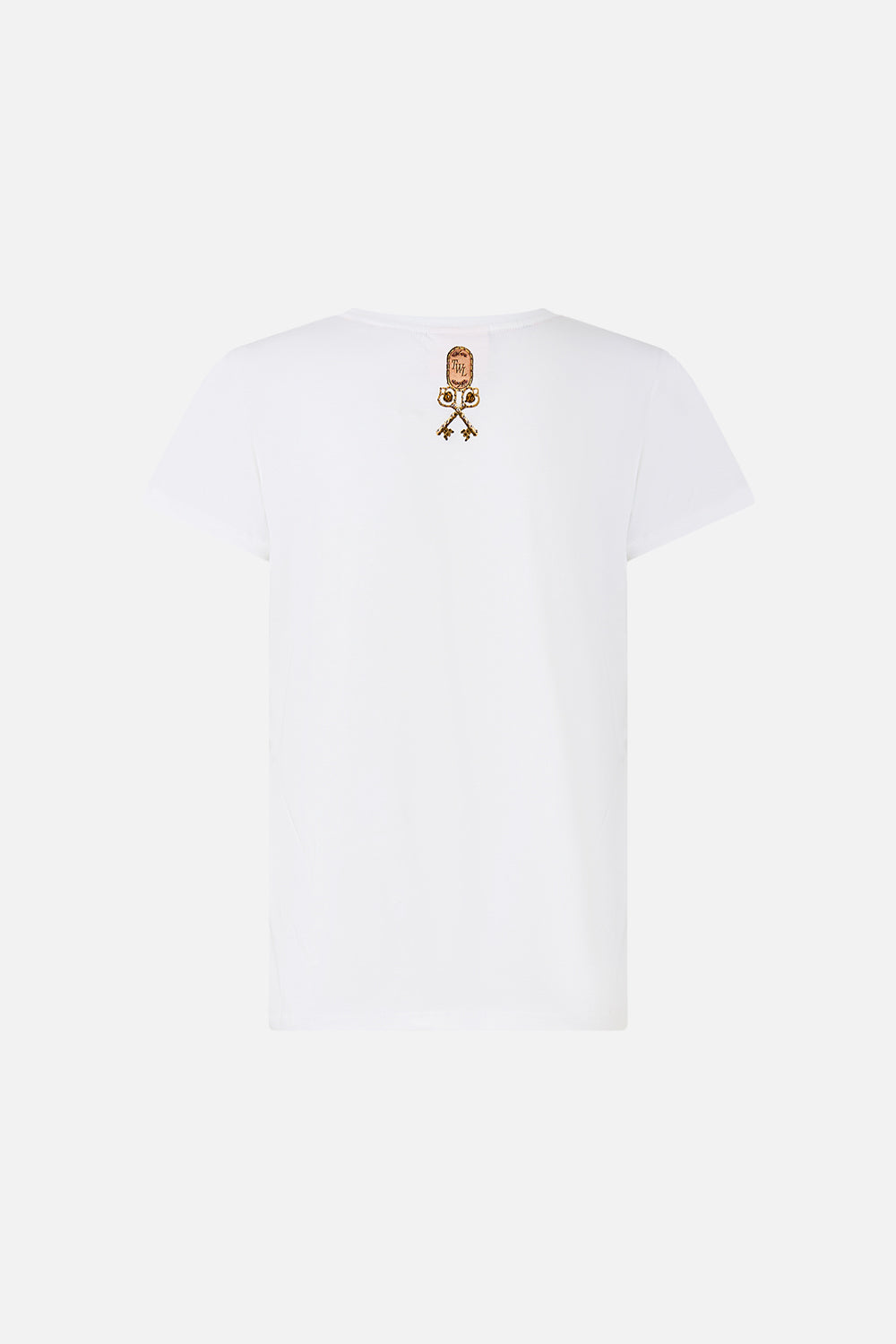 SLIM FIT ROUND NECK T-SHIRT WELCOME TO THE WHITE LOTUS