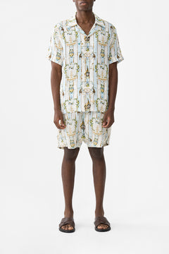 SHORT SLEEVE CABANA SHIRT VENUS ON A VESPA