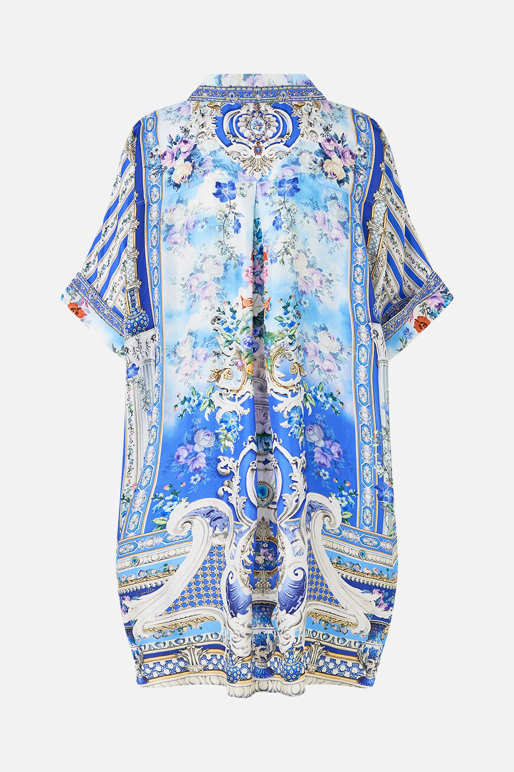 The CAMILLA OVERSIZED POCKET TUNIC OTTOMAN OPULENCE