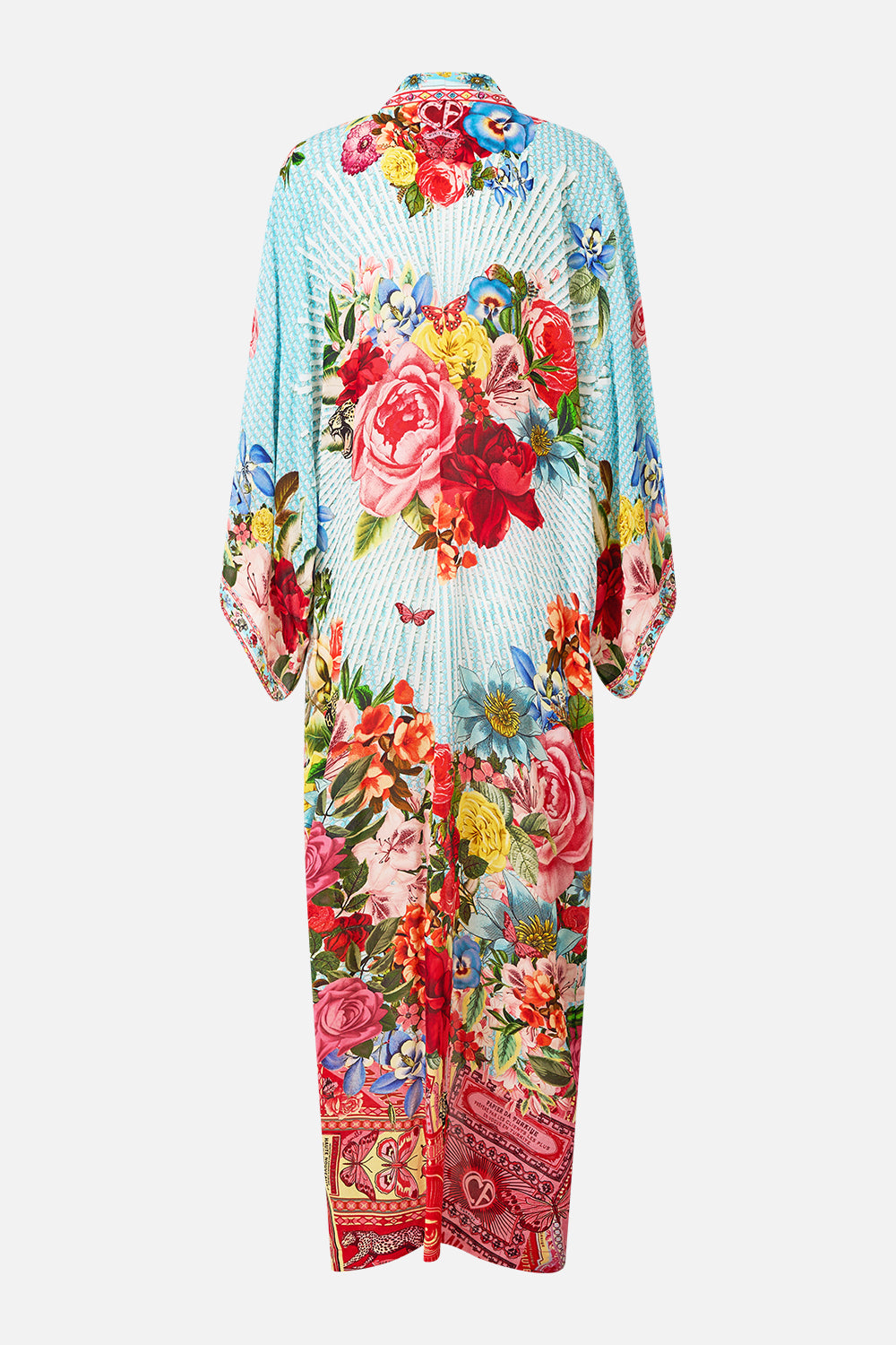 KIMONO LAYER WITH COLLAR PAPERS AND CURIOUS CAPERS