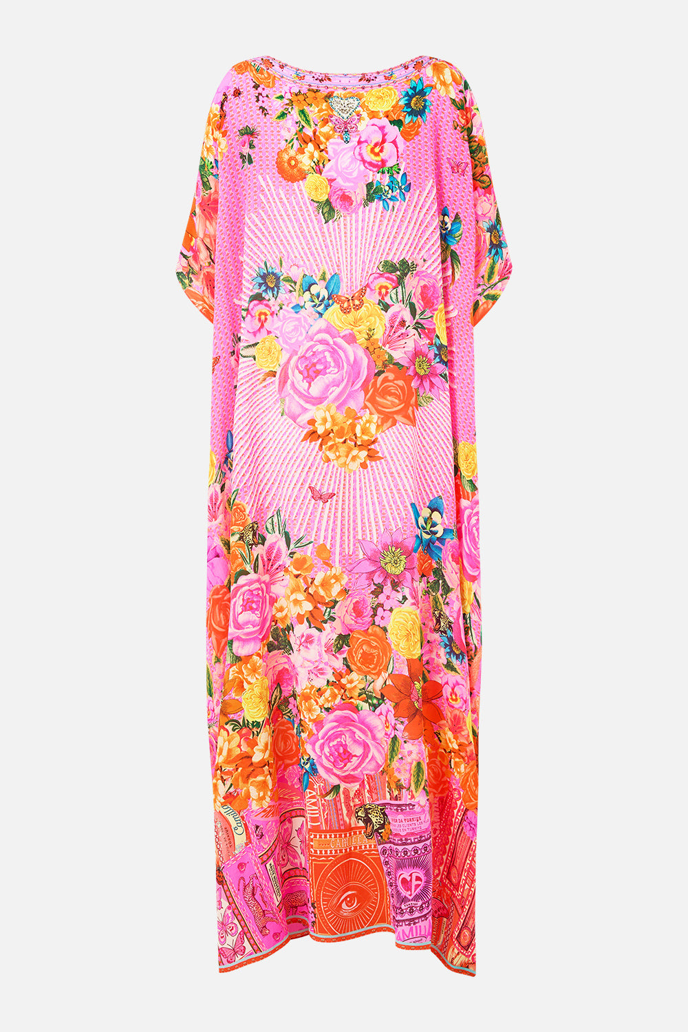c*a様 AMERI CAMILLA KAFTAN DRESS Illustration Nation Round Neck Kaftan | CAMILLA AU – CAMILLA