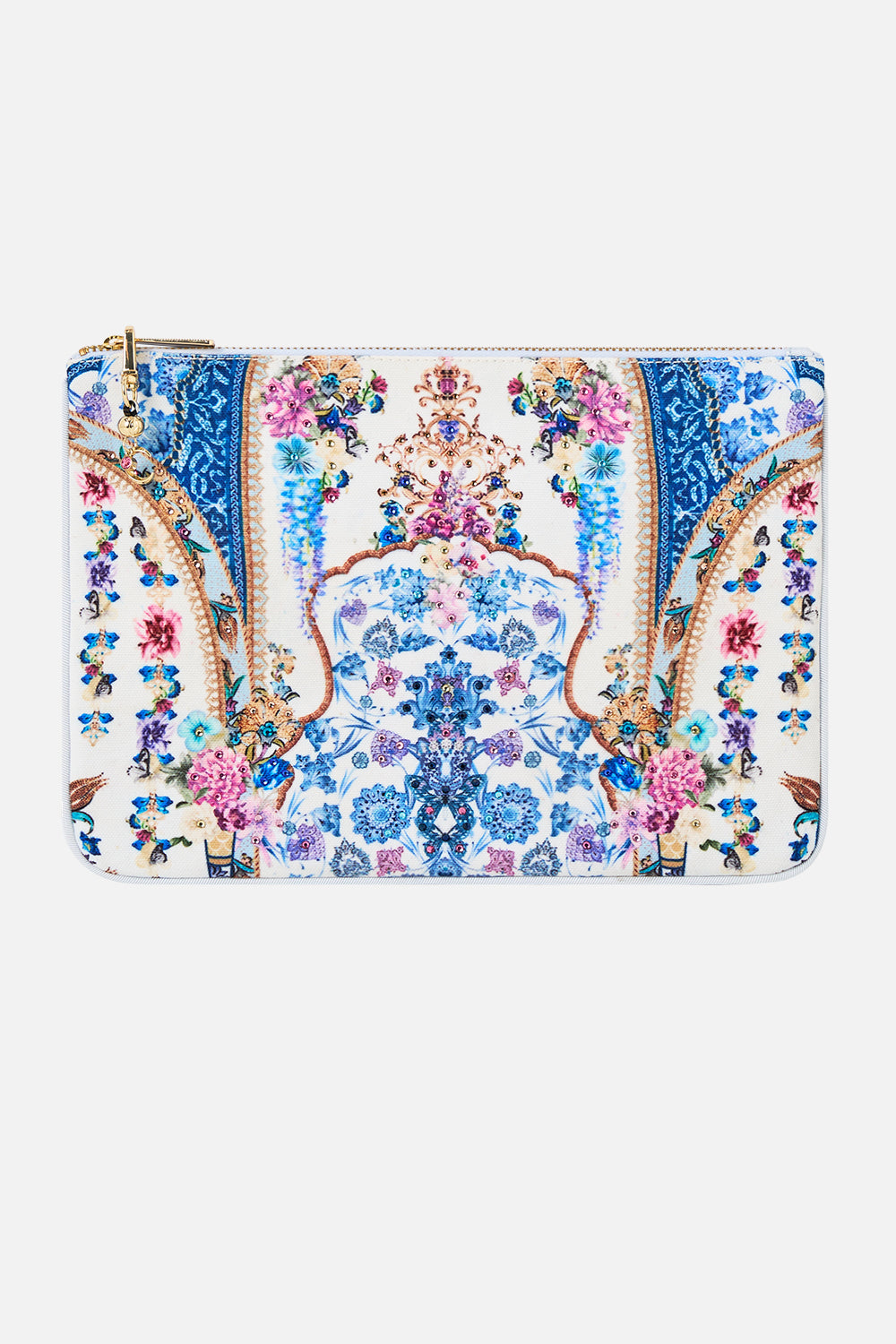 SMALL CANVAS CLUTCH ALL ABOUT THAT LACE