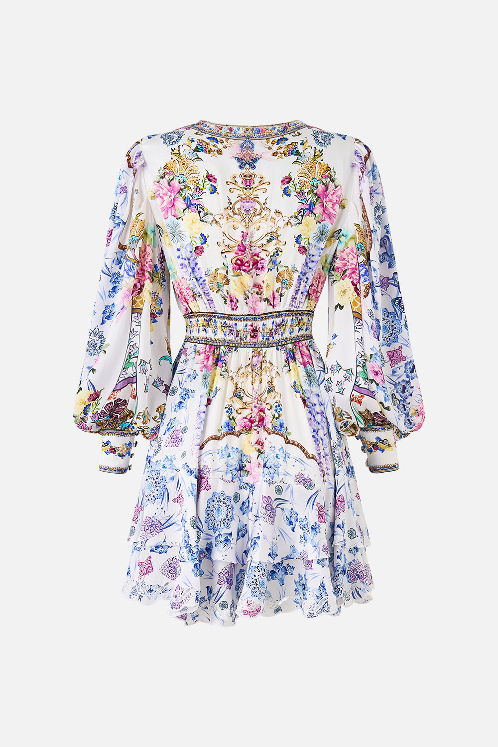 BUTTON FRONT FRILL DRESS ALL ABOUT THAT LACE