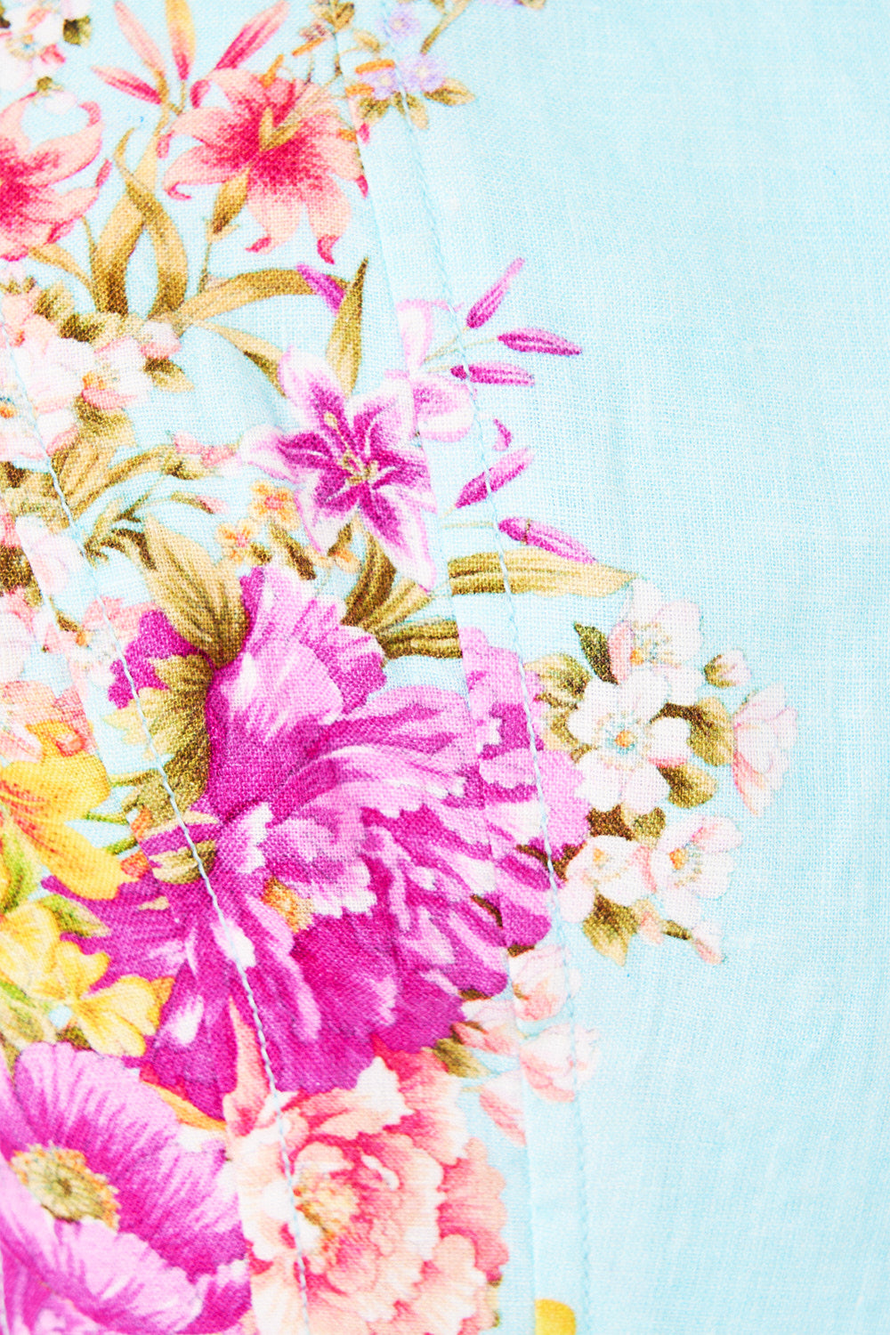 CORSET CROP TOP BAZAAR BLOOMS