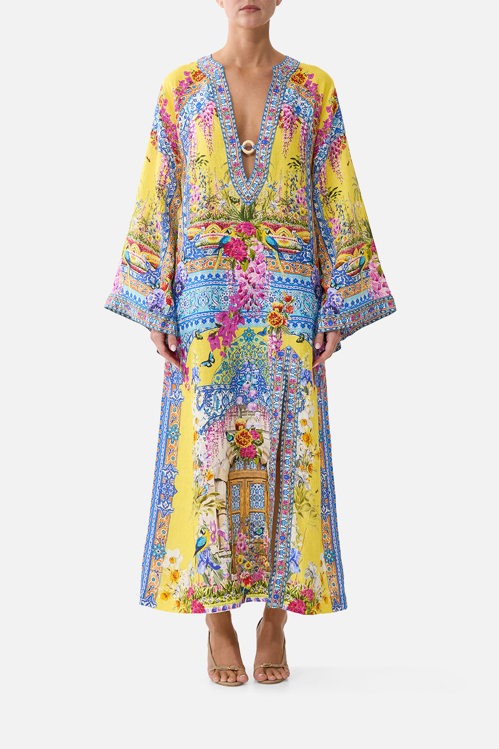 DEEP V-NECK HARDWARE KAFTAN SULTANAHMET SUMMER