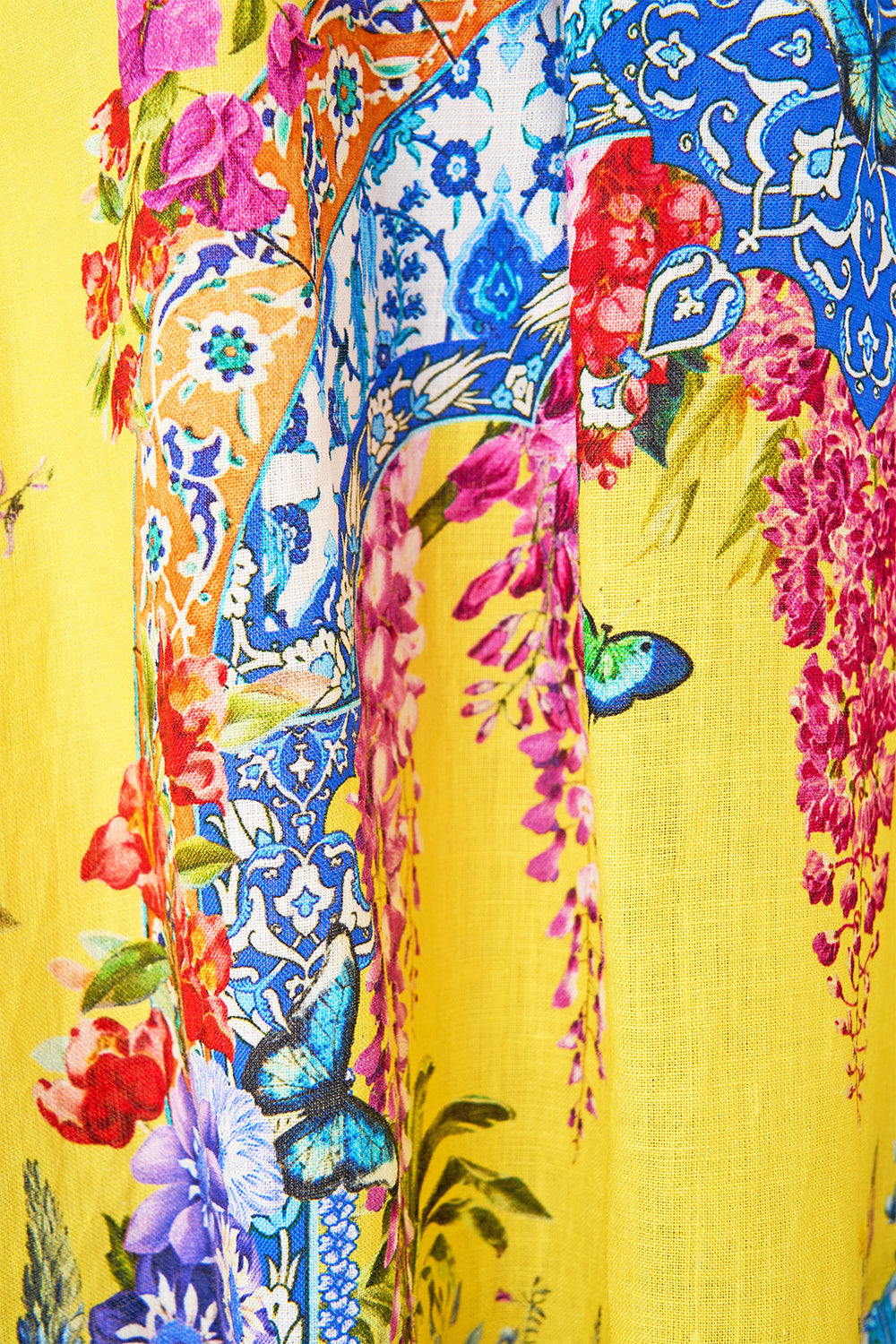The CAMILLA SKIRT WITH SHAPED SEAM SULTANAHMET SUMMER