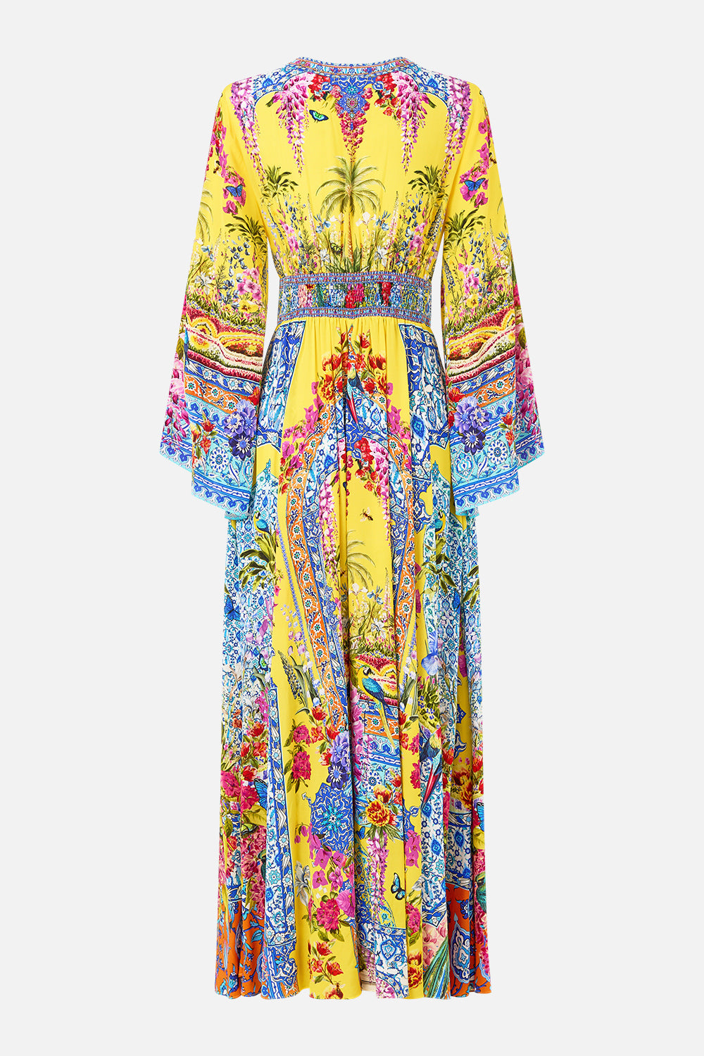 The CAMILLA KIMONO SLEEVE DRESS WITH SHIRRING DETAIL SULTANAHMET SUMMER