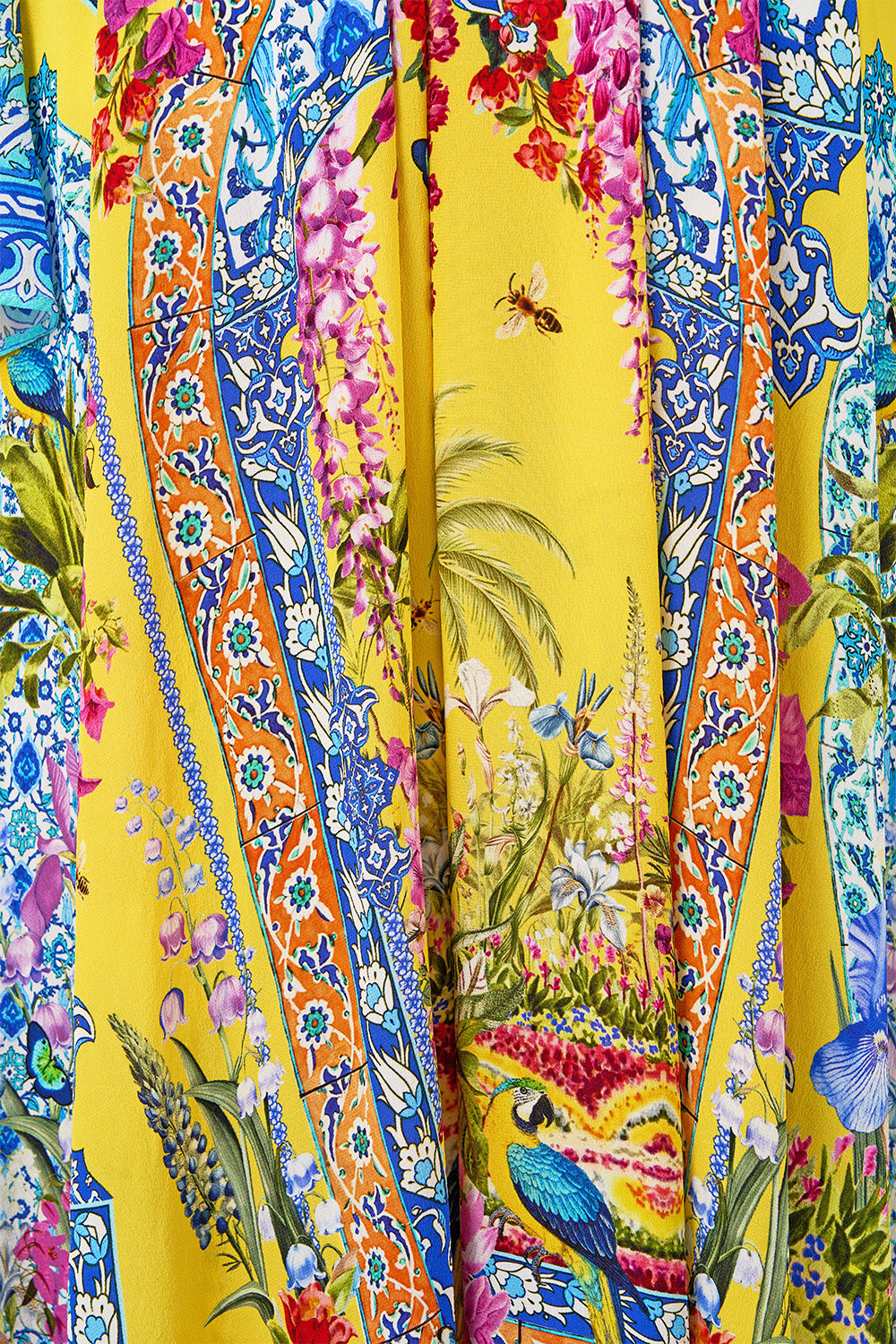 The CAMILLA KIMONO SLEEVE DRESS WITH SHIRRING DETAIL SULTANAHMET SUMMER