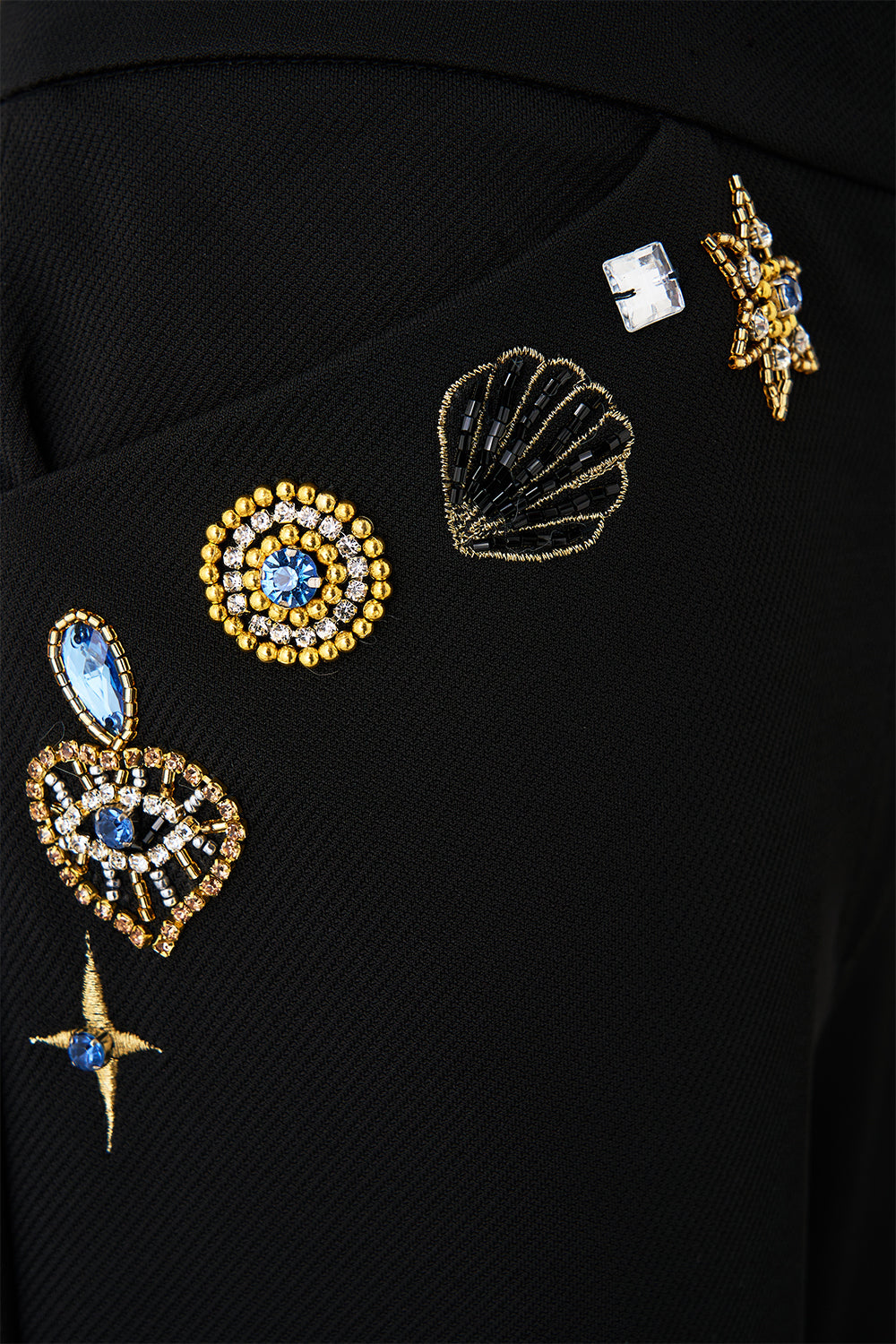 The CAMILLA MID RISE FIT AND FLARE TROUSER AMULETS AND ALCHEMY