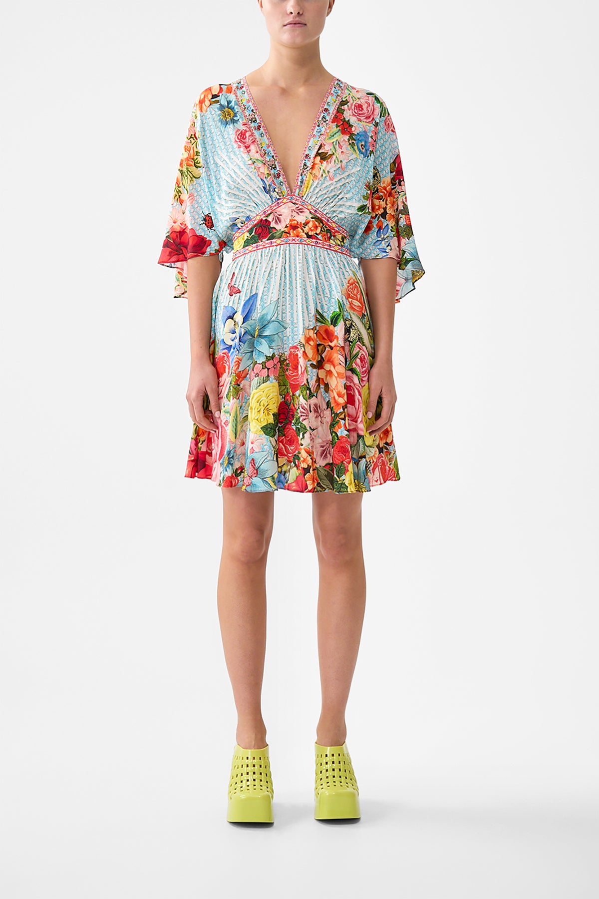 The CAMILLA SHORT WAISTED DRESS PAPERS AND CURIOUS CAPERSPAPERS AND CURIOUS CAPERS