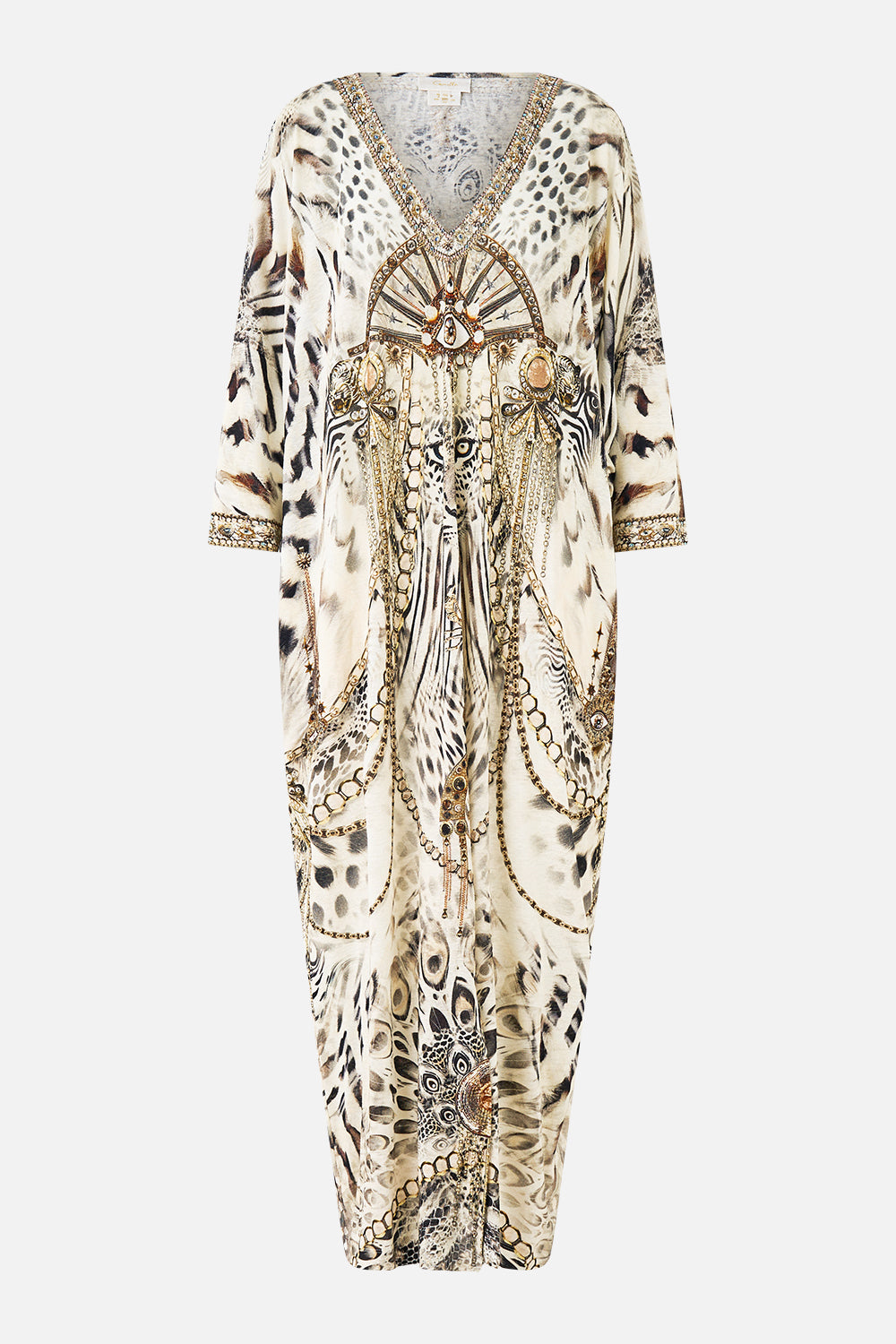 Lady Lionheart V Neck Batwing Kaftan | CAMILLA AU – CAMILLA