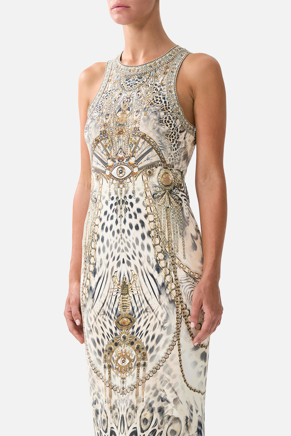 The CAMILLA JERSEY TANK DRESS LADY LIONHEART