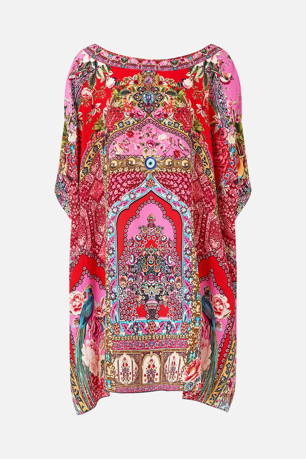 SHORT ROUND NECK KAFTAN HEIRLOOM EMPIRE