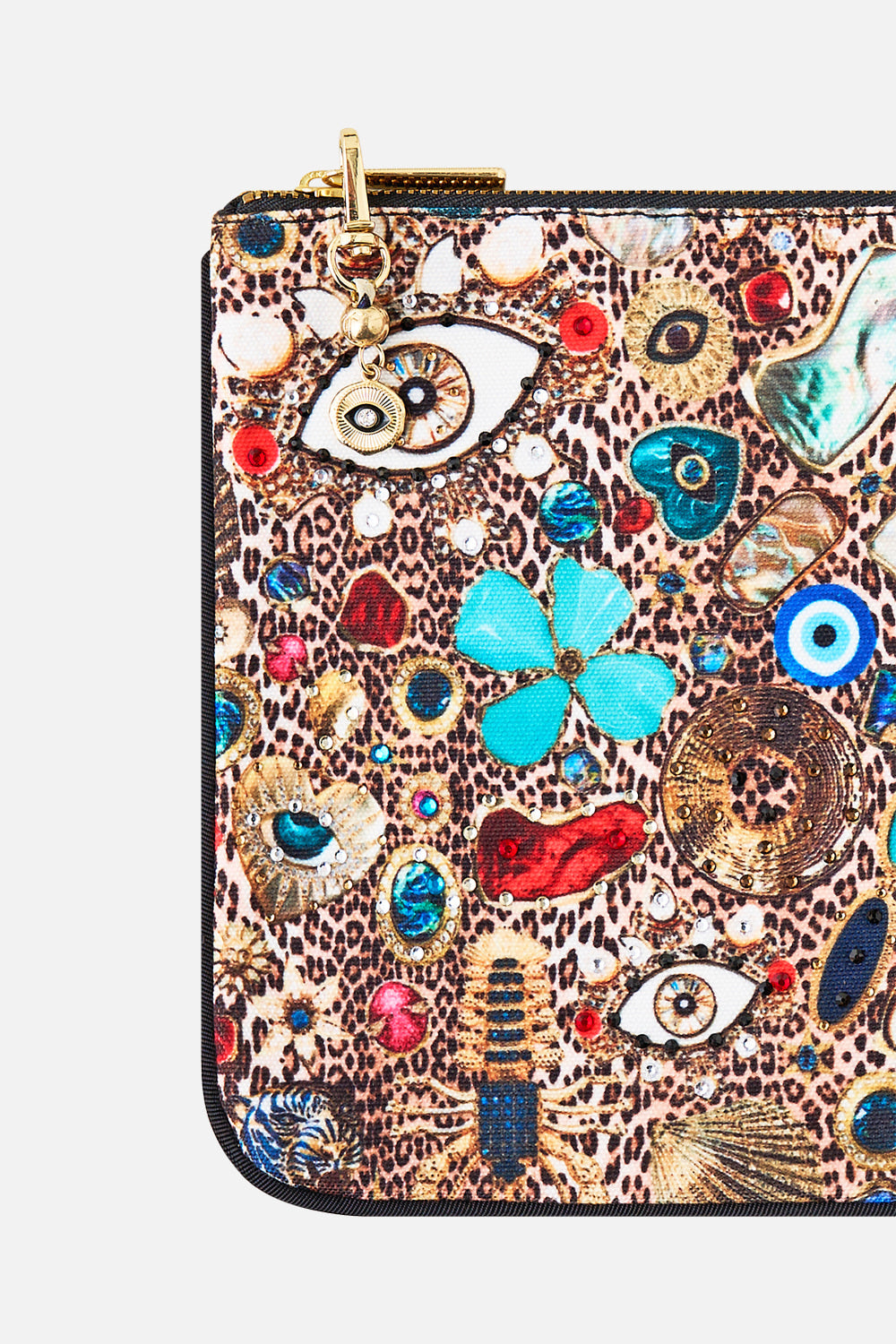 SMALL CANVAS CLUTCH NAZAR NIRVANA