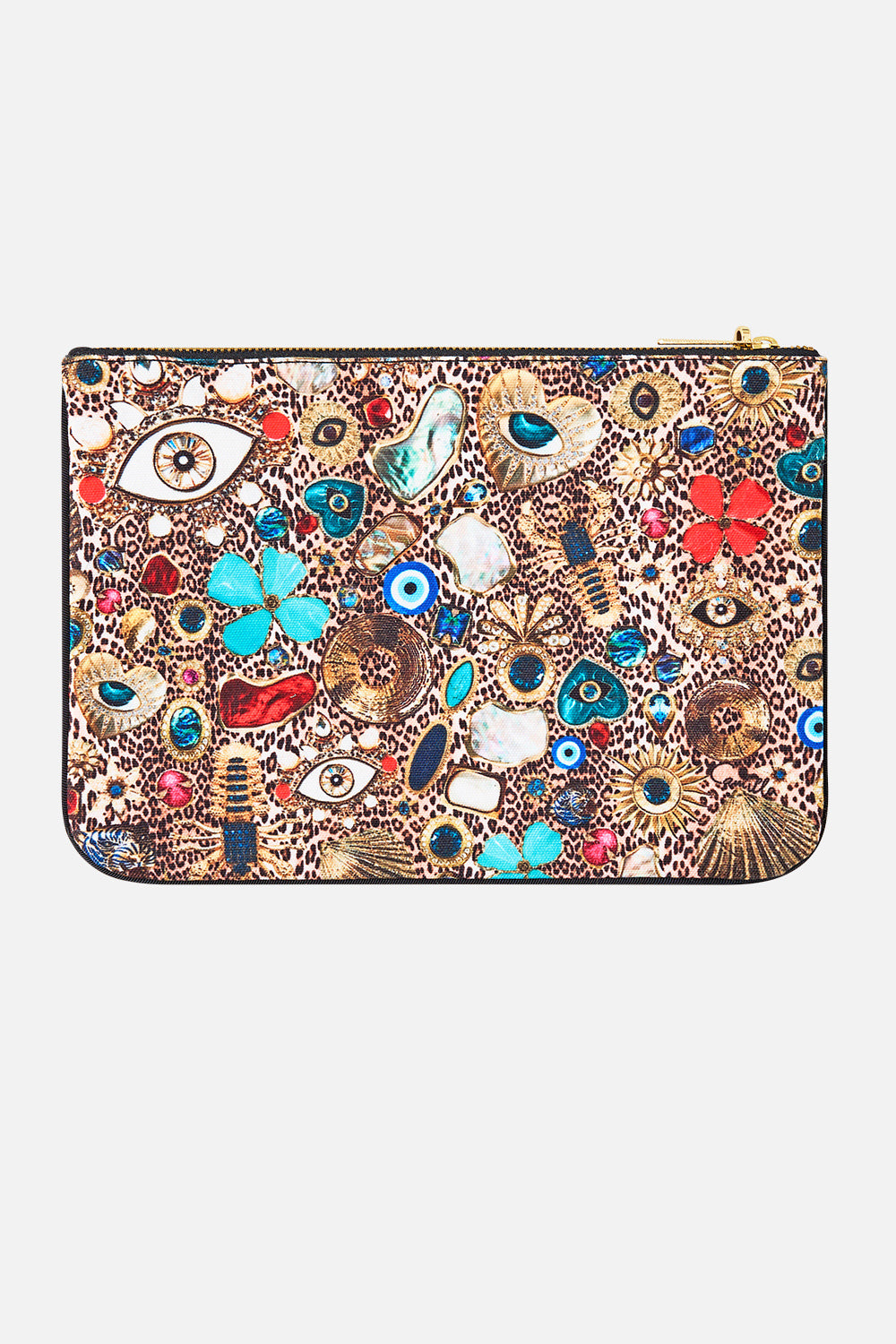SMALL CANVAS CLUTCH NAZAR NIRVANA