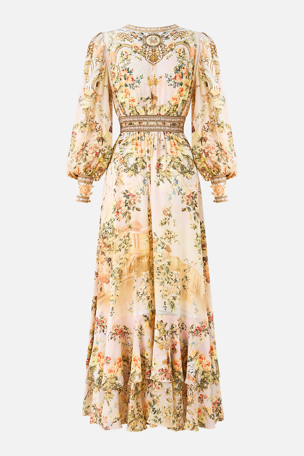 LONG BUTTON FRONT DRESS TWILIGHT IN ISTANBUL