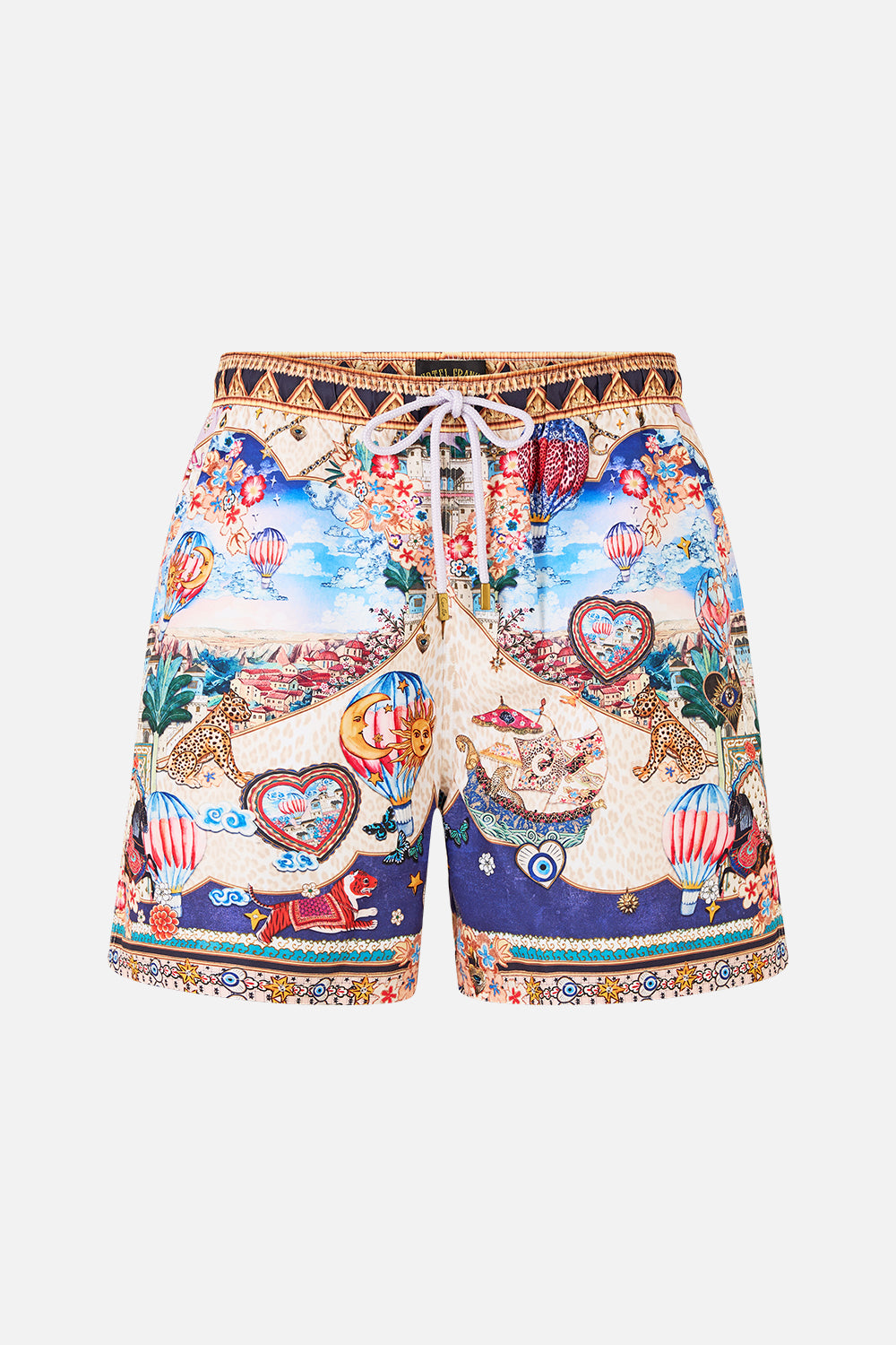 MID LENGTH BOARDSHORT WITH ELASTIC WAIST KAPADOKYA KITSCH