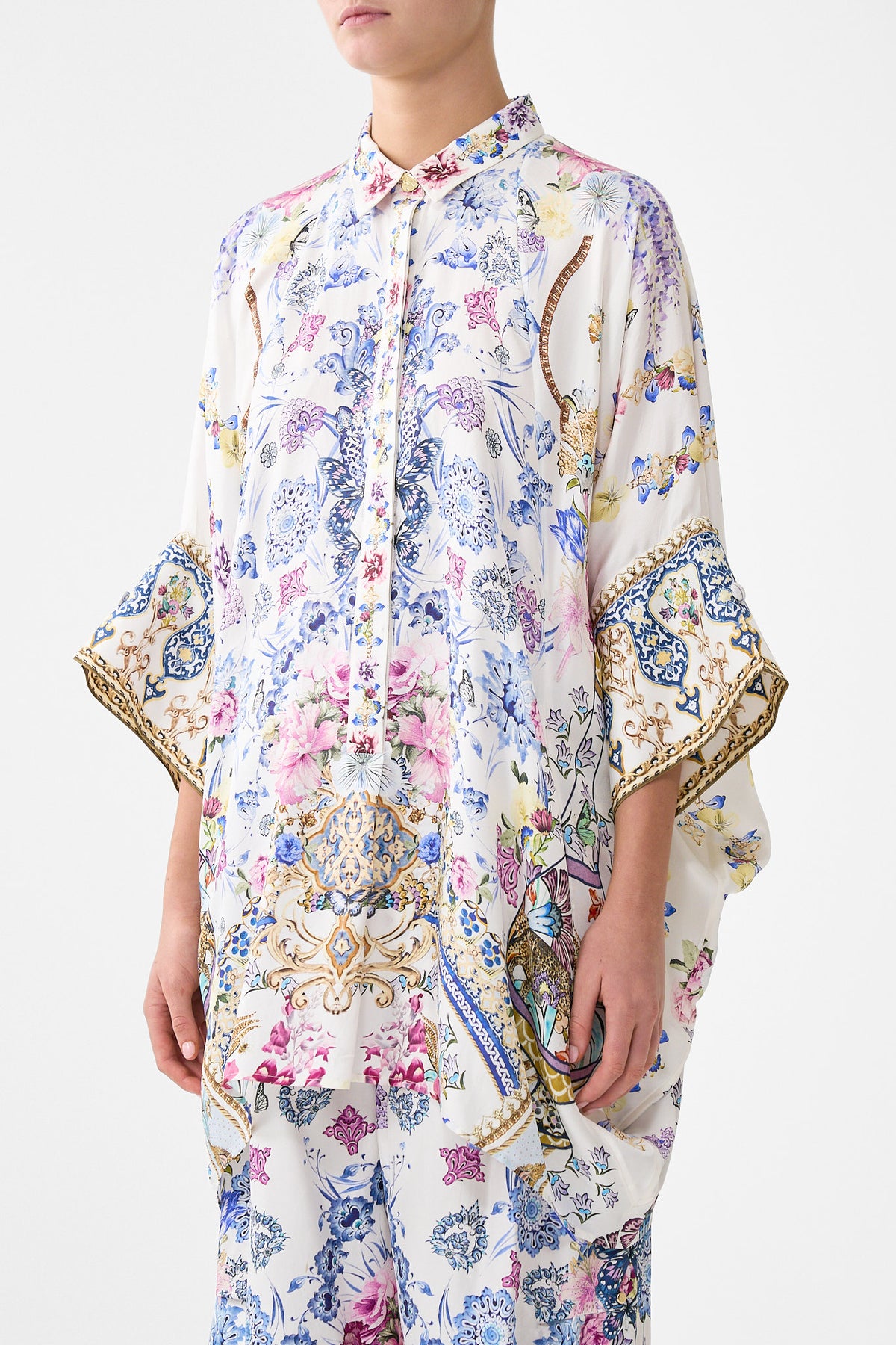 The CAMILLA BATWING SHIRT ALL ABOUT THAT LACE