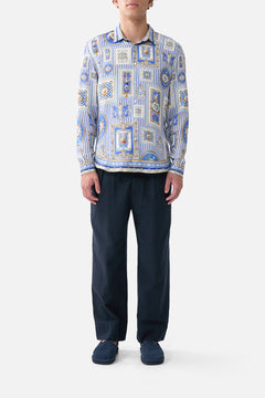 LONG SLEEVE COLLARED SHIRT OTTOMAN OPULENCE