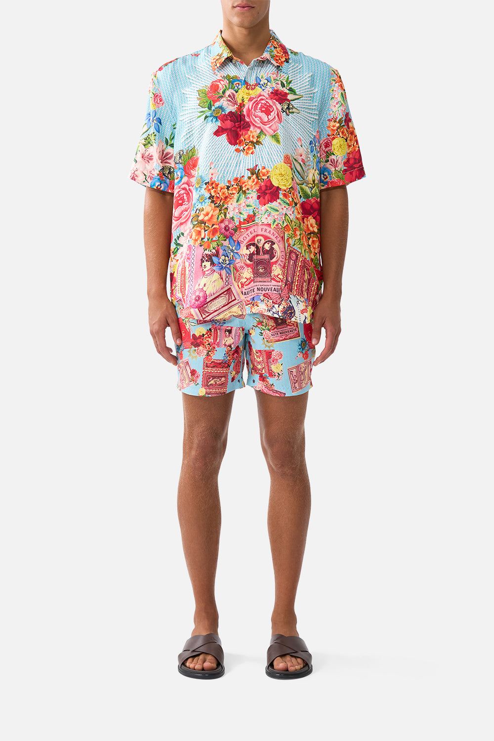 SHORT SLEEVE OVERSIZED SHIRT PAPERS AND CURIOUS CAPERS