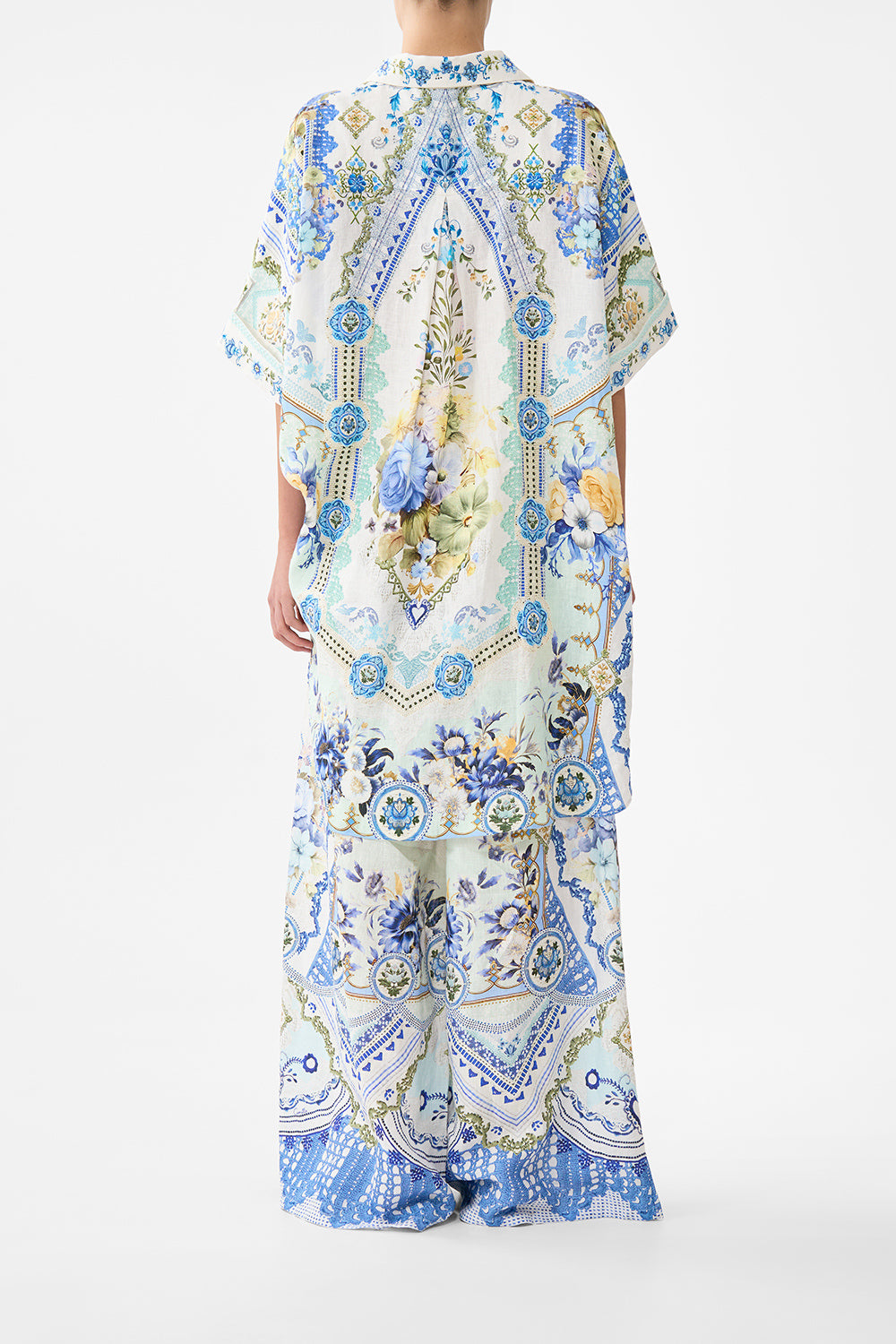 The CAMILLA WIDE LEG TROUSER WITH FRONT POCKETS MY HOMESPUN HEART