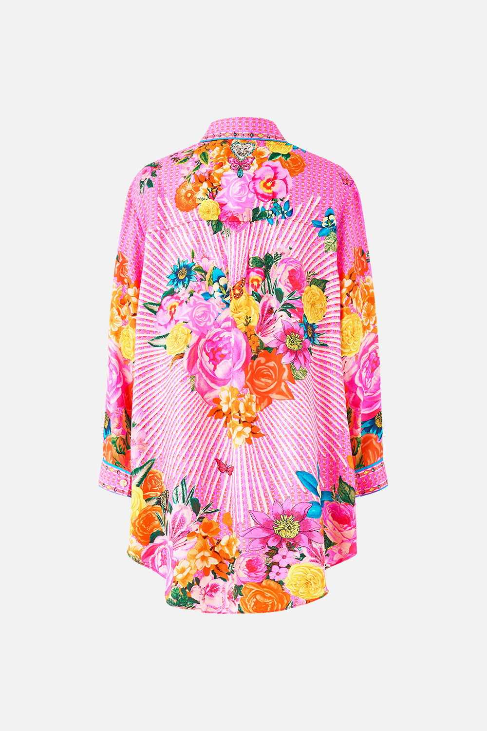 The CAMILLA SHIRT TUNIC WITH POCKETS ILLUSTRATION NATION