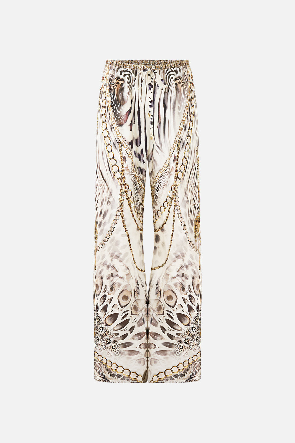The CAMILLA BIAS CUT DRAWSTRING PANT LADY LIONHEART
