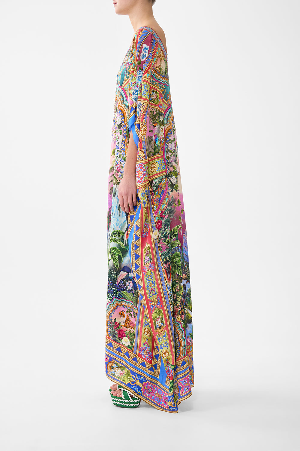 ROUND NECK KAFTAN TURKISH DELIGHT