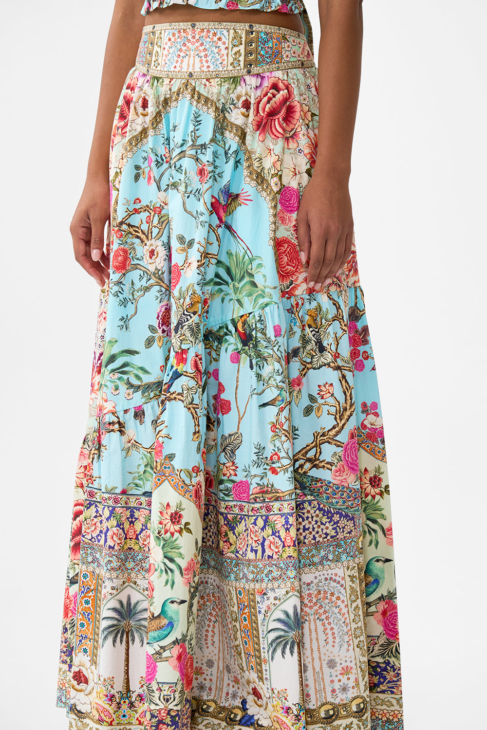 SKIRT WITH SHAPED SEAM SULTANS AND QUEENS