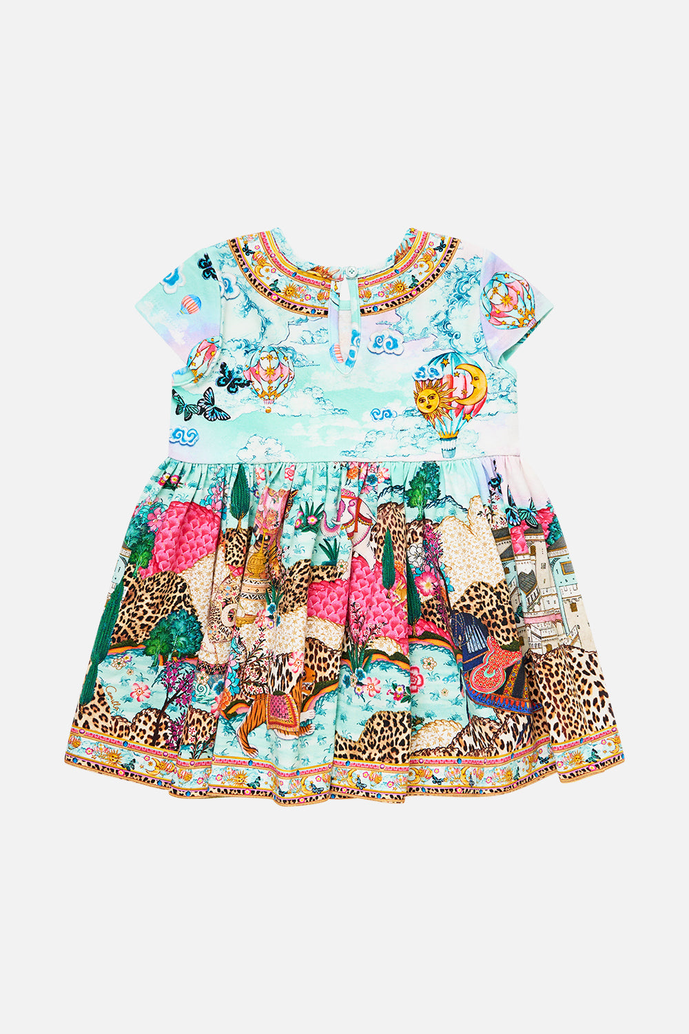 The CAMILLA BABIES TEE DRESS WITH GATHERED SKIRT MINIATURE MOMENTS
