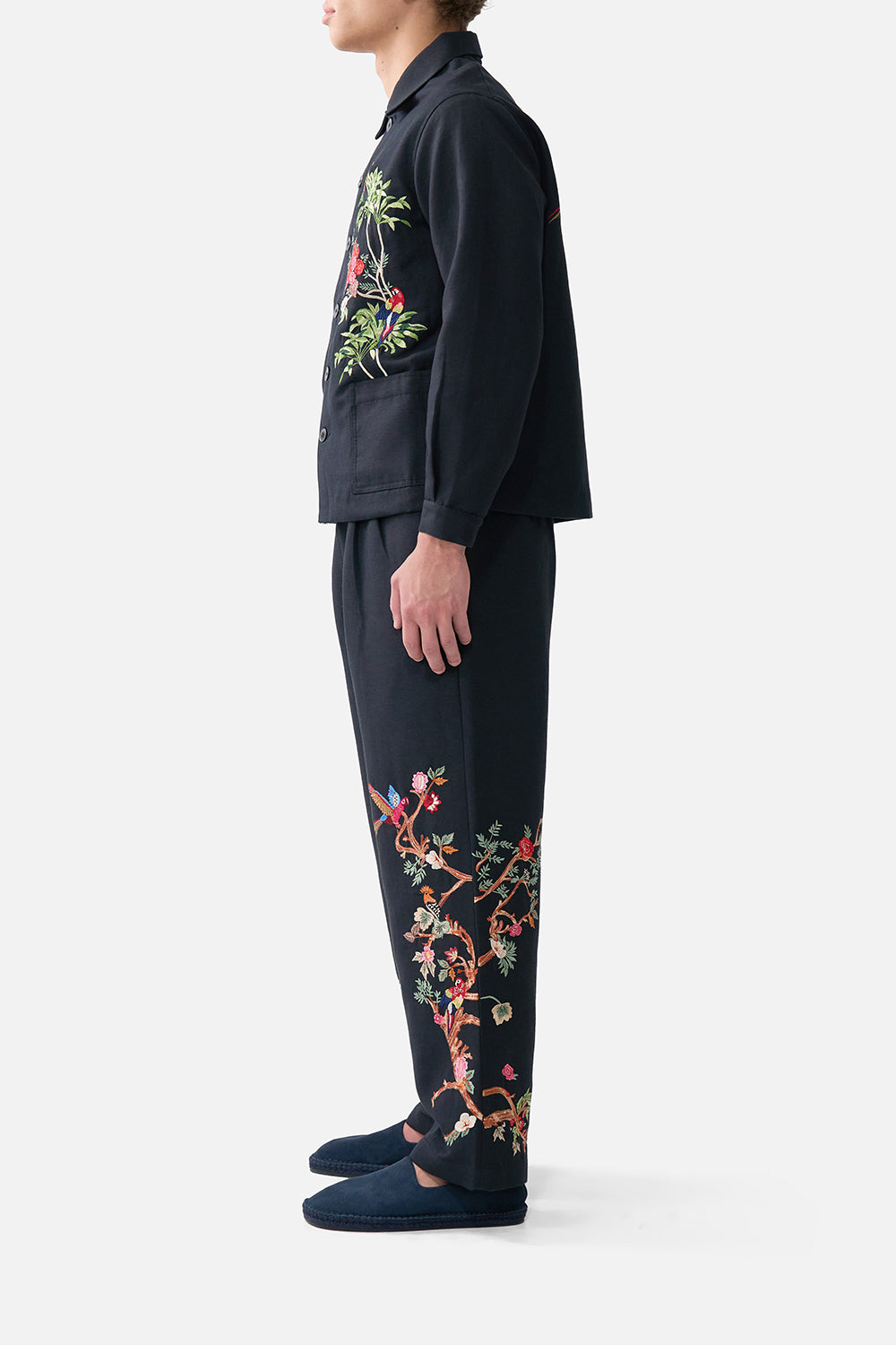 EMBROIDERED CHORE COAT SULTANS AND QUEENS