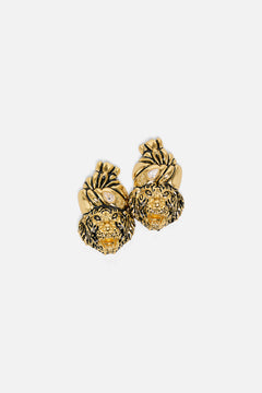 CAMILLA Jaggi Head Clothing Magnet in Gold print